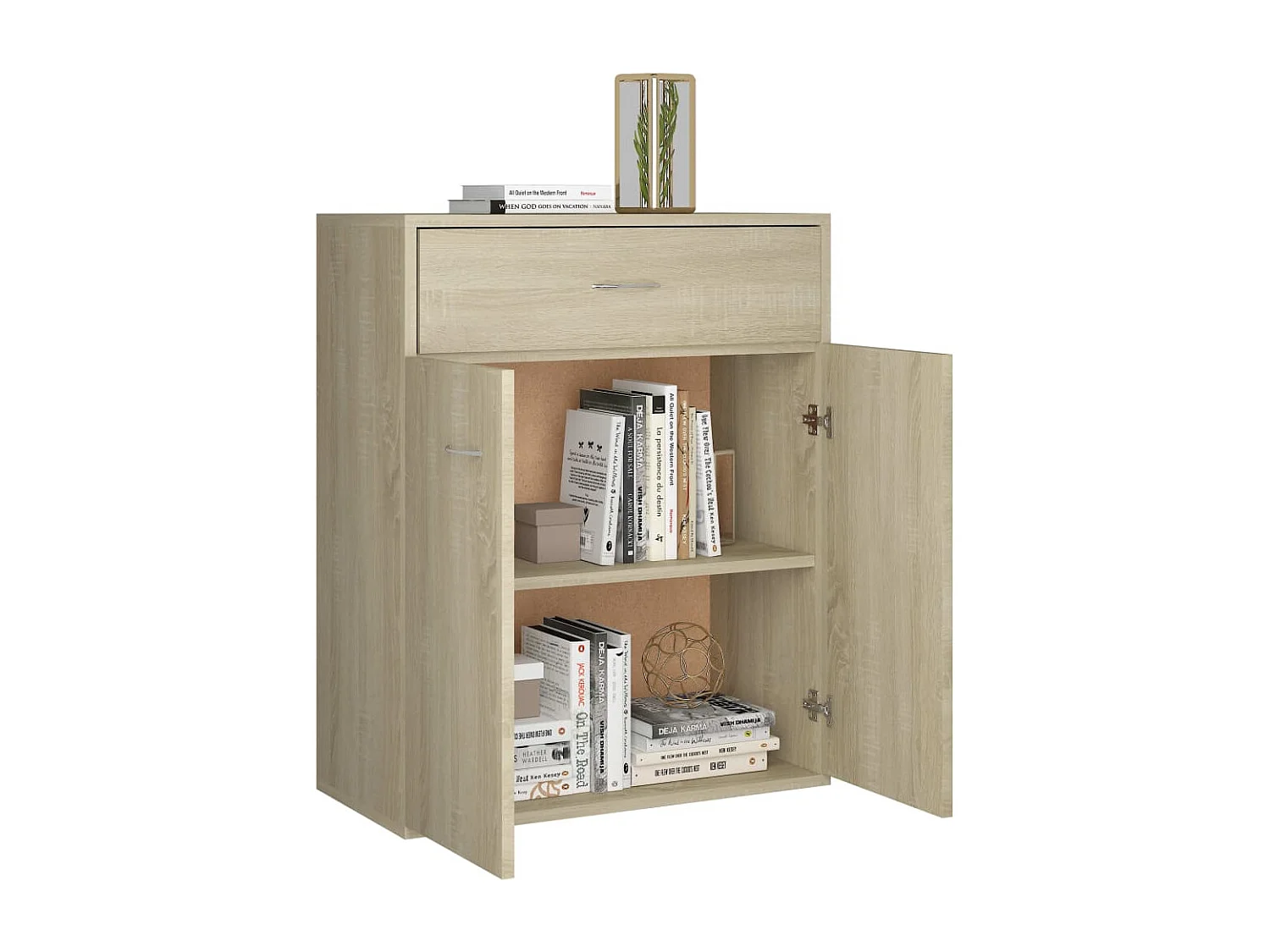 Buffet | Commode à tiroir | Meuble de rangement Chêne sonoma 60x30x75 cm Bois d'ingénierie