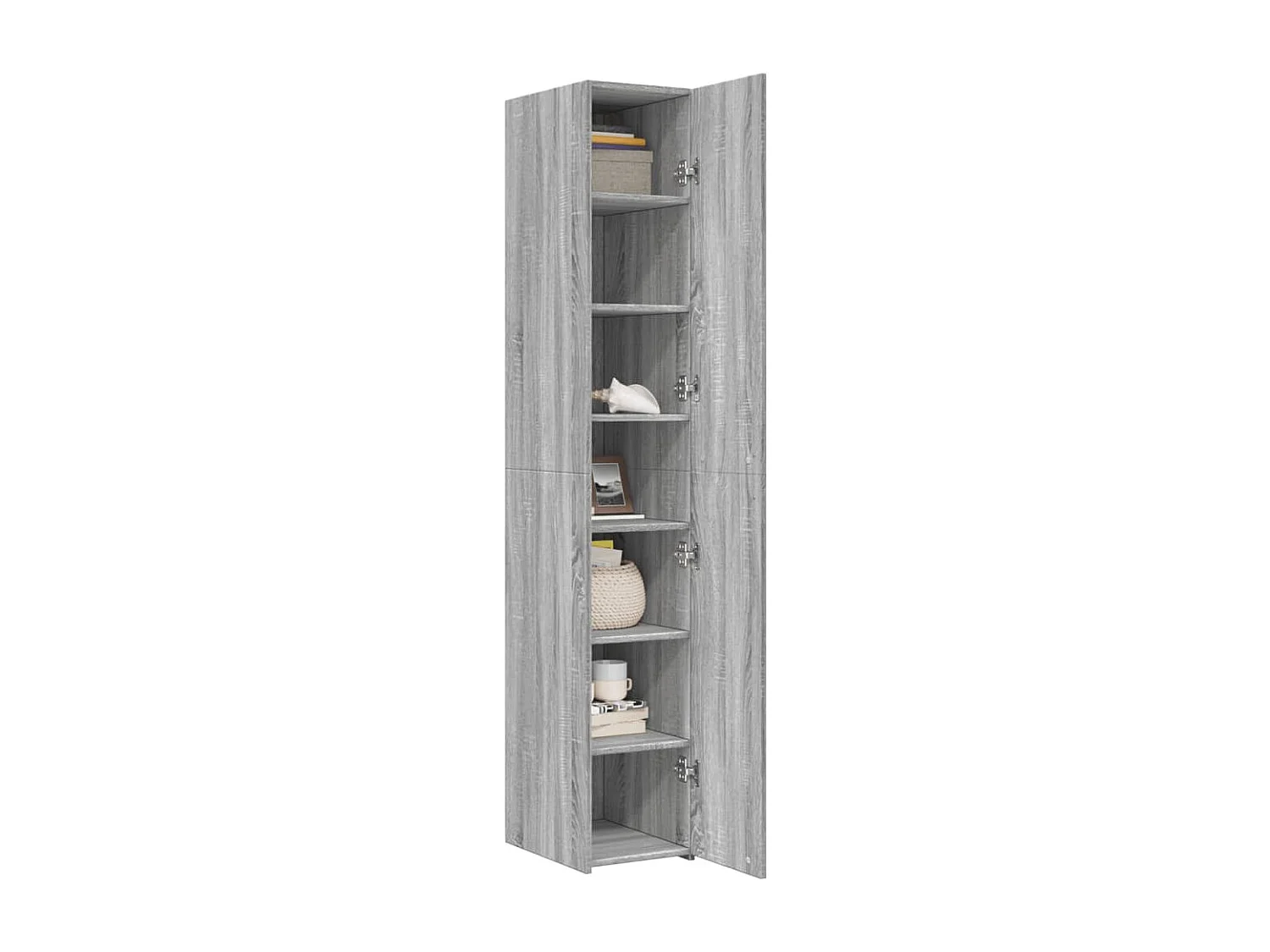 Buffet | Bahut | Meuble de rangement haut sonoma gris 30x42,5x185 cm bois d'ingénierie