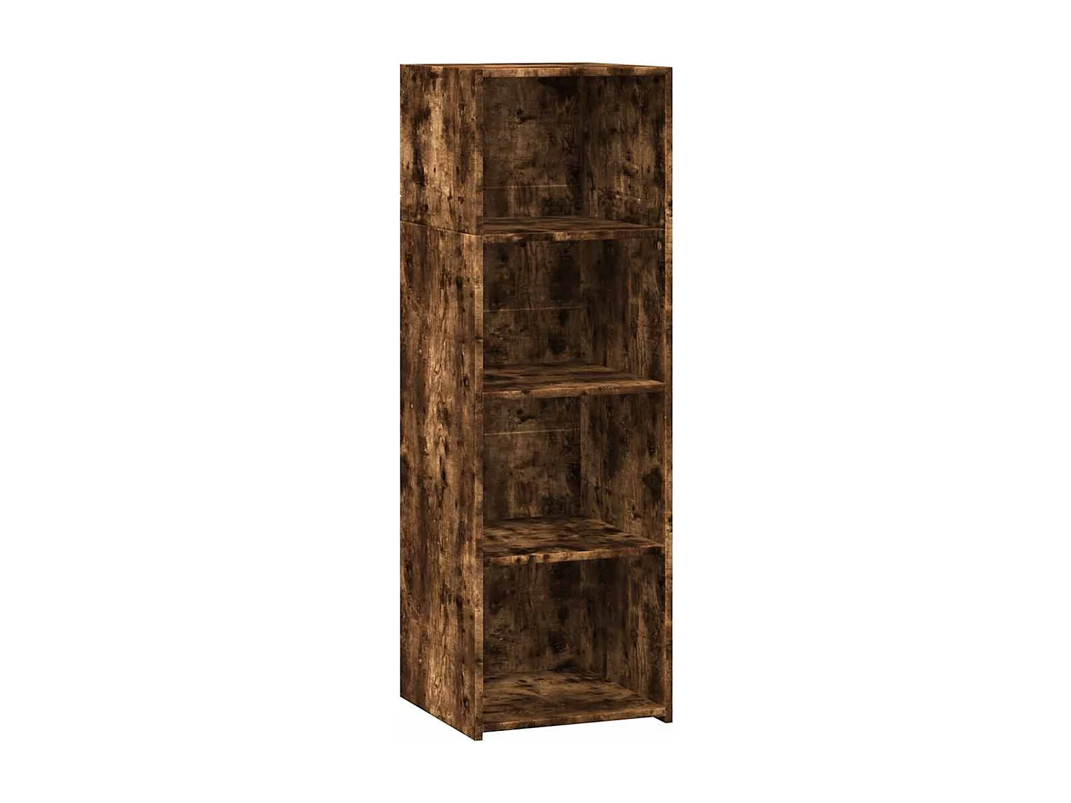 Buffet | Bahut | Meuble de rangement chêne fumé 40x41x124 cm bois d'ingénierie