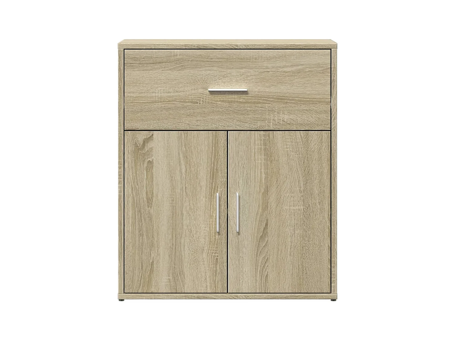 Buffets | Bahuts | Meuble de rangement 2 pcs chêne sonoma 60x31x70 cm bois d'ingénierie