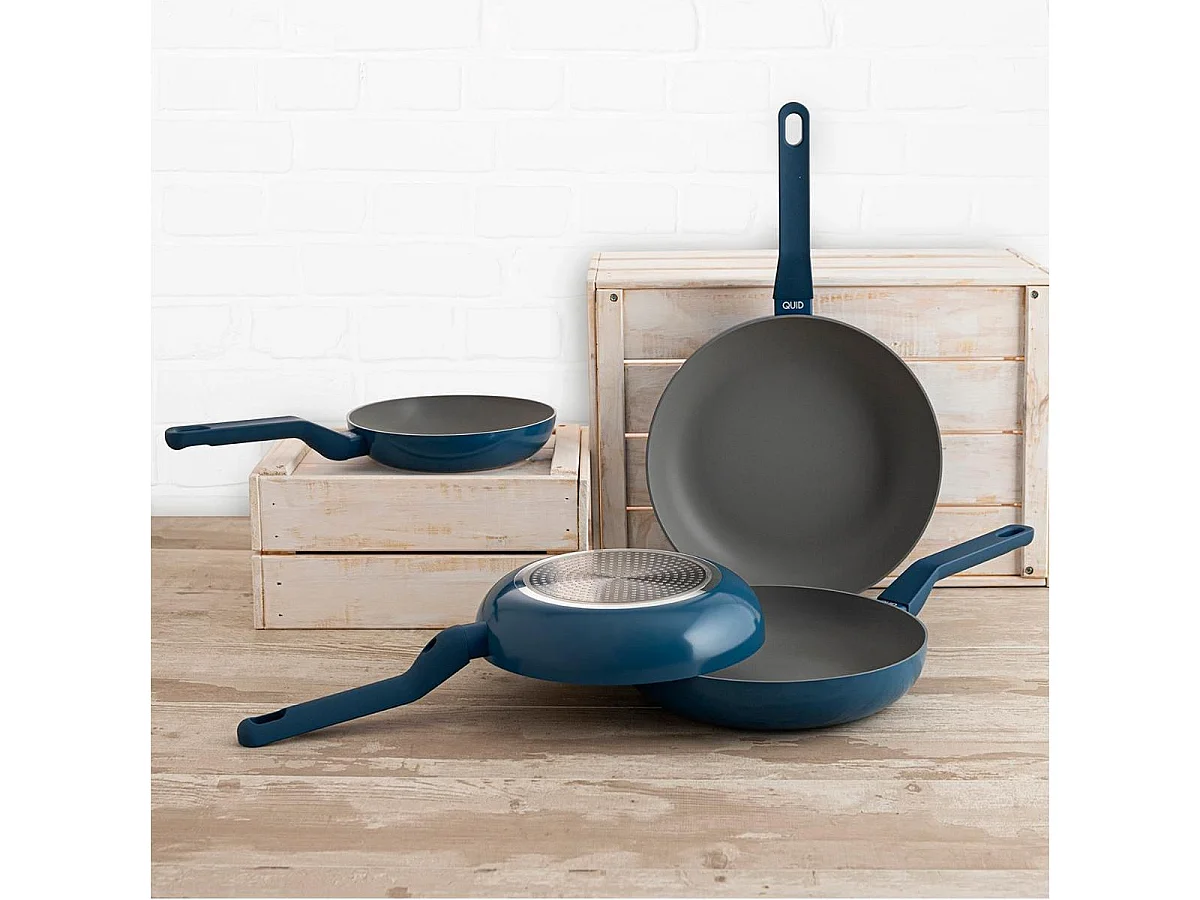 Sartén Baltic Quid aluminio estampado azul/gris Ø26 cm