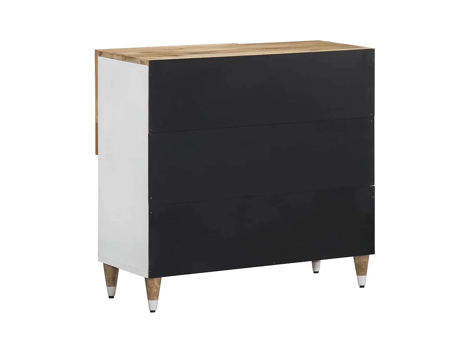 Buffet | Bahut | Meuble de rangement 80x33,5x75 cm bois massif de manguier