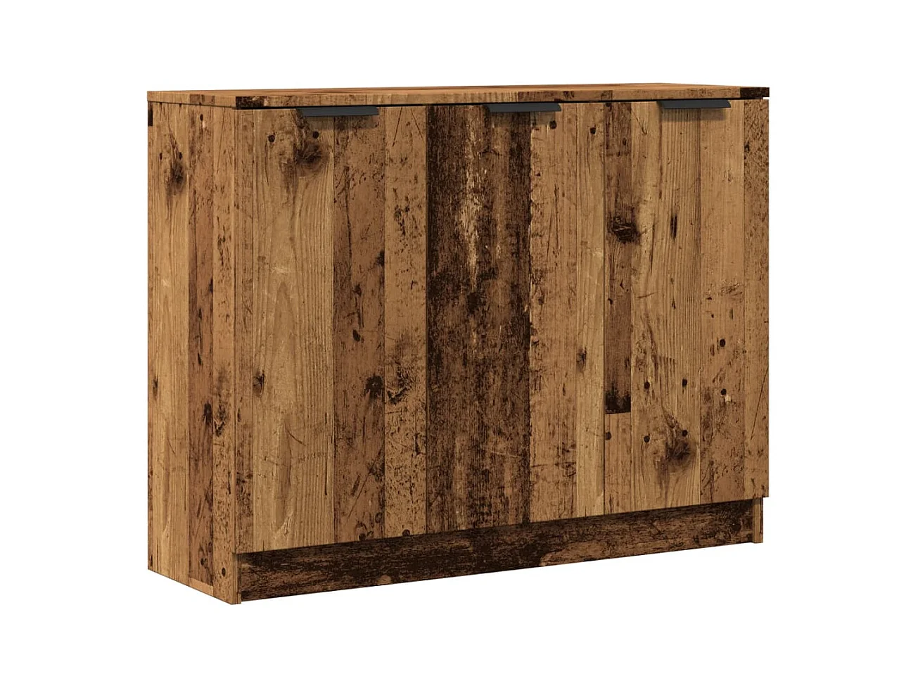 Buffet | Bahut | Meuble de rangement vieux bois 90,5x30x70 cm bois d'ingénierie