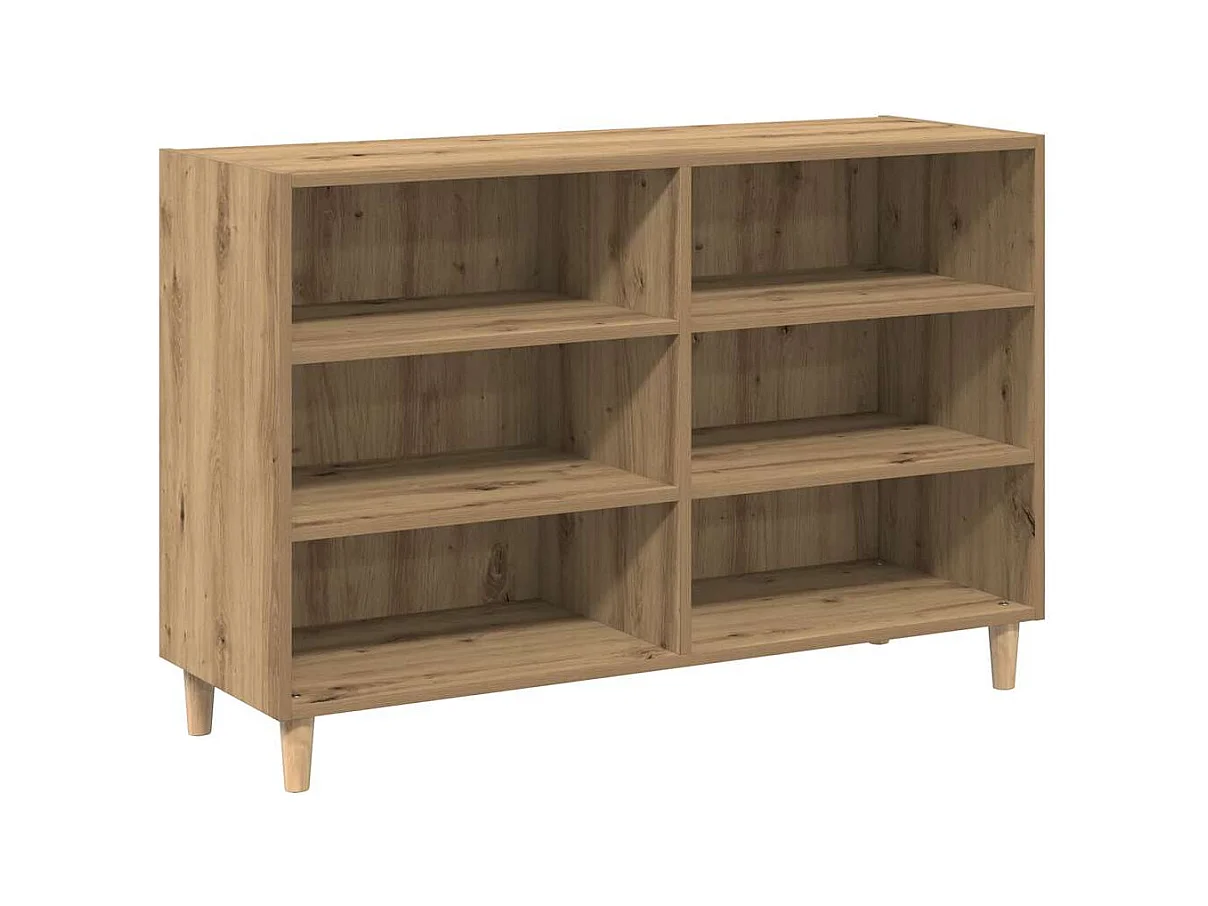 Credenza | Buffet | Armadio Rovere Artigianale 103,5x35x70 cm in Truciolato