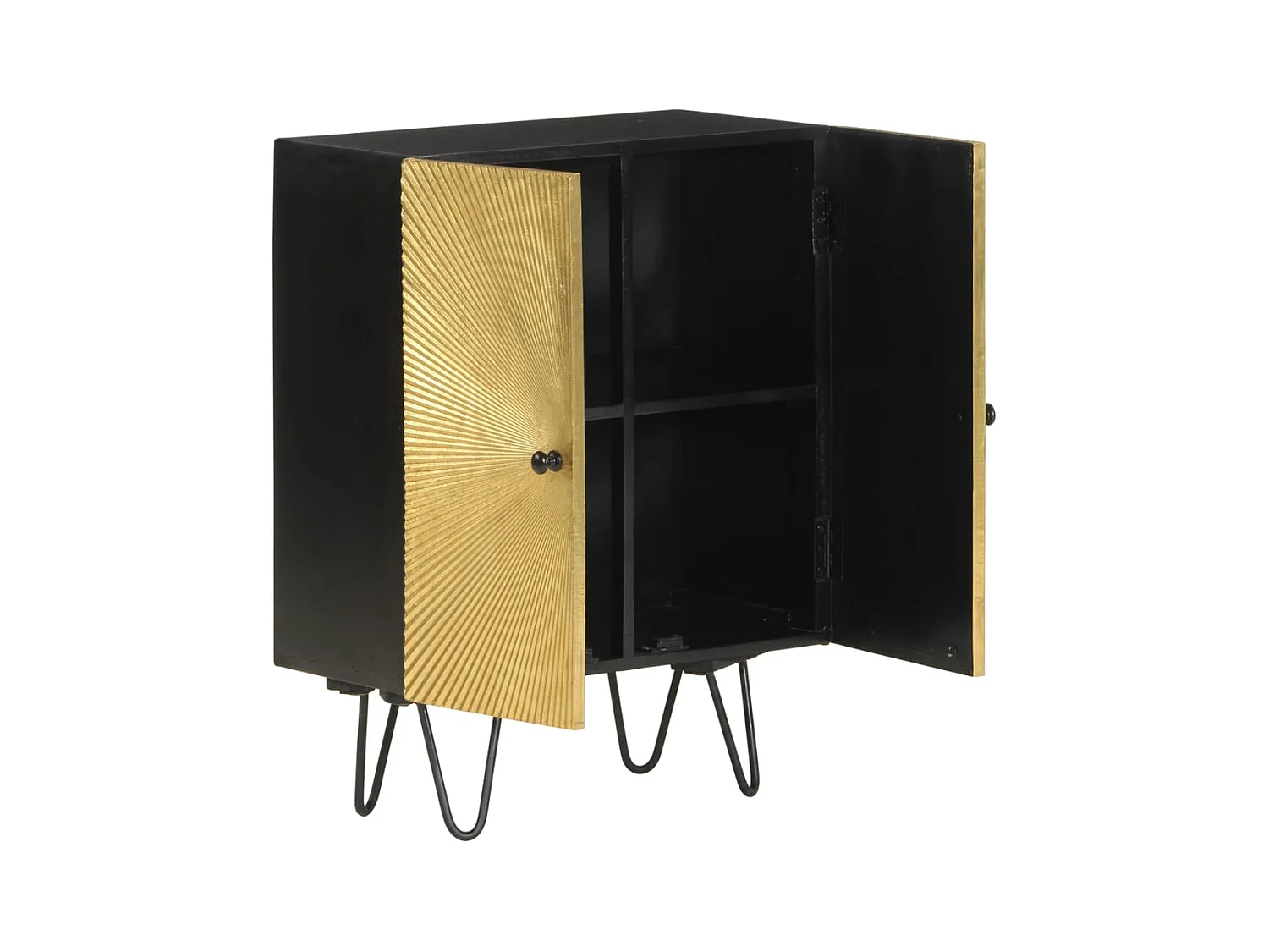 Buffet | Bahut | Meuble de rangement 55x30x75 cm bois massif de manguier