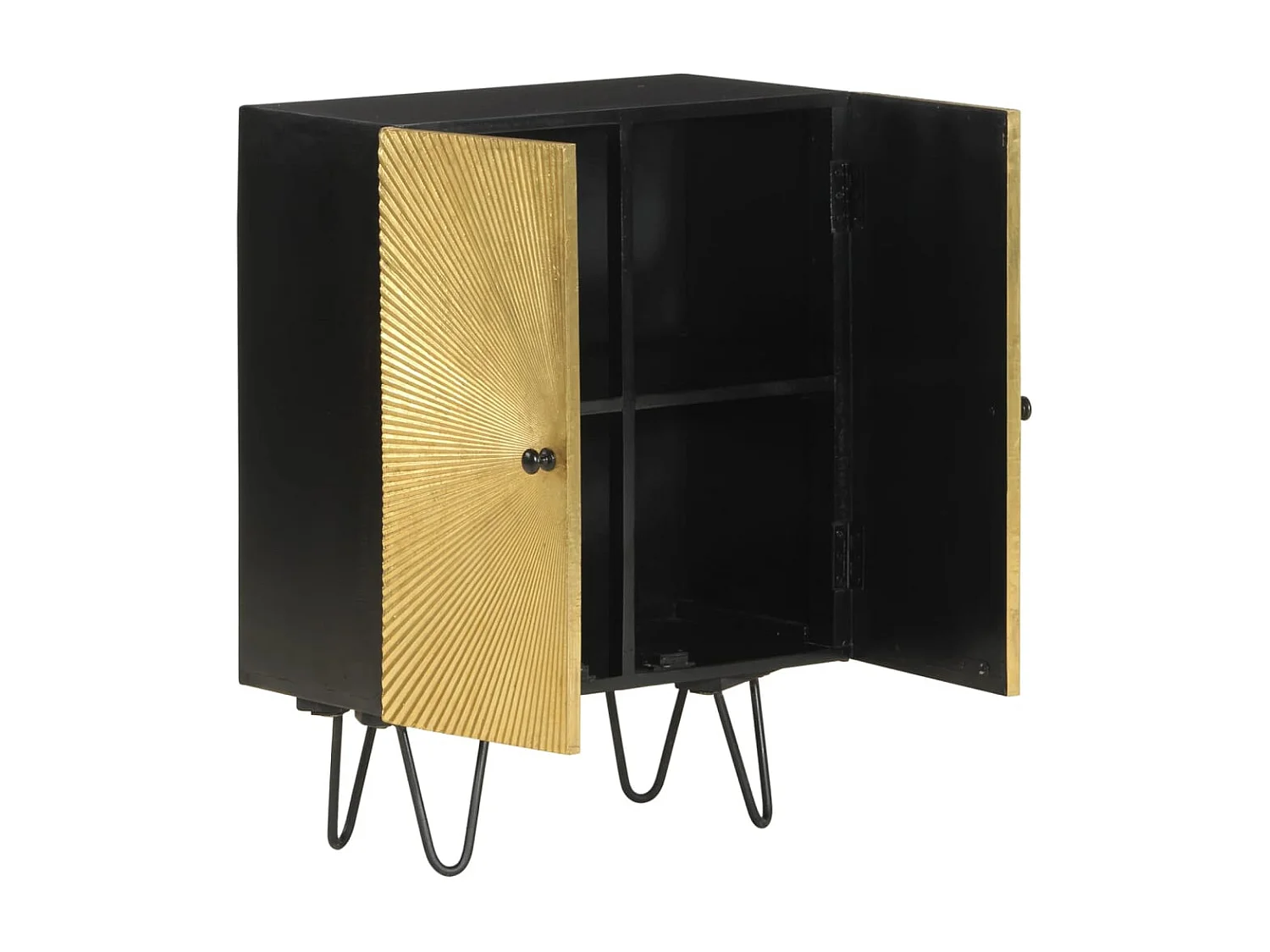 Buffet | Bahut | Meuble de rangement 55x30x75 cm bois massif de manguier