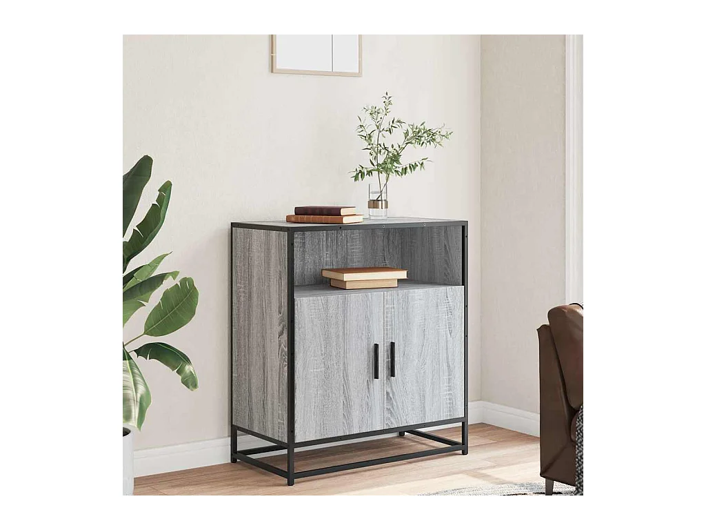 Buffet | Bahut | Meuble de rangement sonoma gris 68x35x76 cm bois d'ingénierie