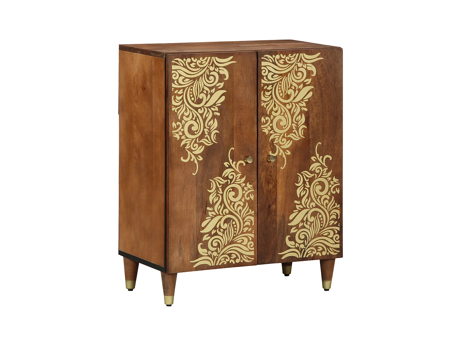 Buffet | Bahut | Meuble de rangement 60x33x75 cm en bois massif de mangue