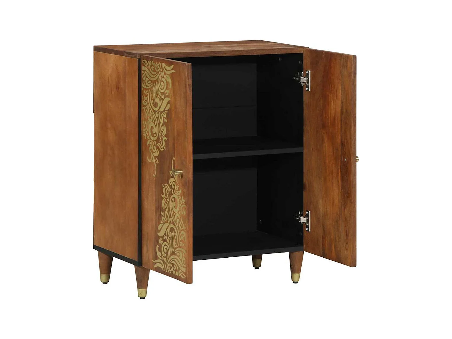 Buffet | Bahut | Meuble de rangement 60x33x75 cm en bois massif de mangue