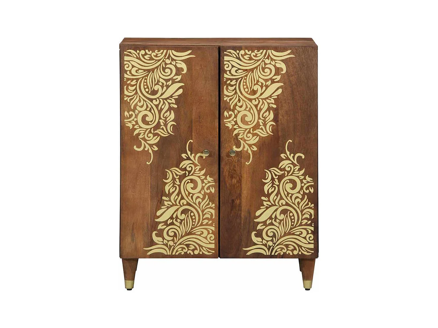 Buffet | Bahut | Meuble de rangement 60x33x75 cm en bois massif de mangue