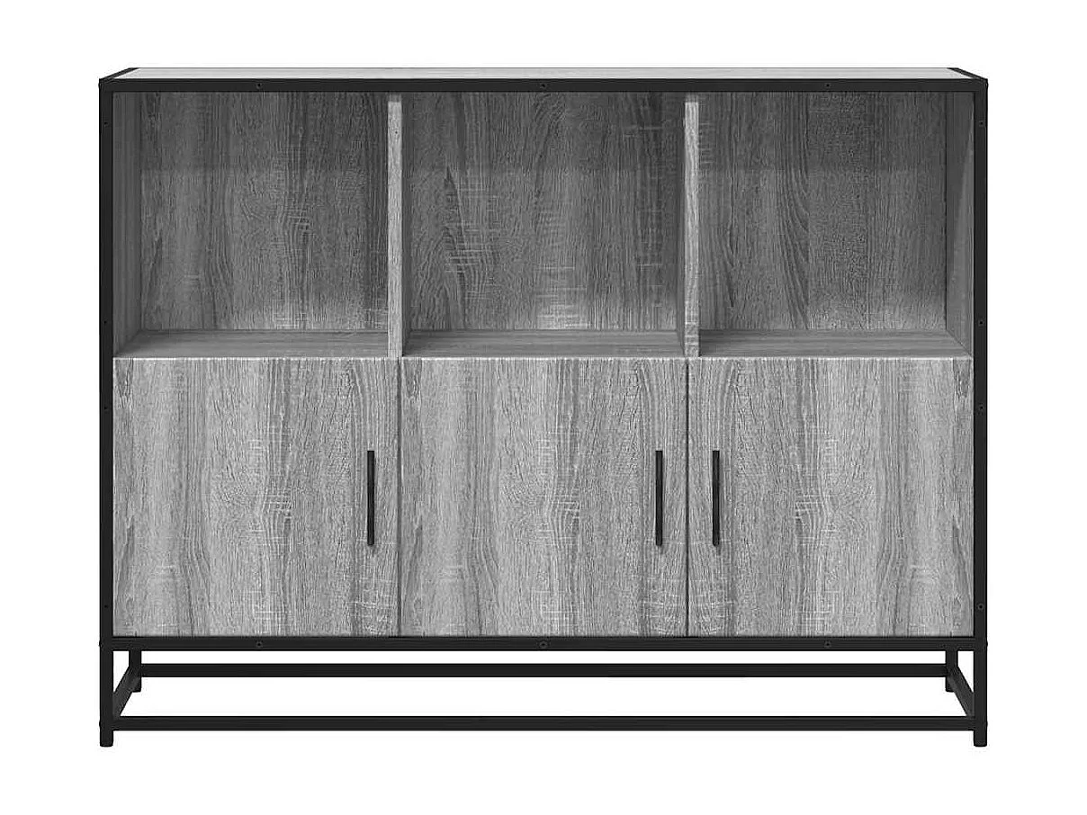 Buffet | Bahut | Meuble de rangement sonoma gris 100x35x76 cm bois d'ingénierie