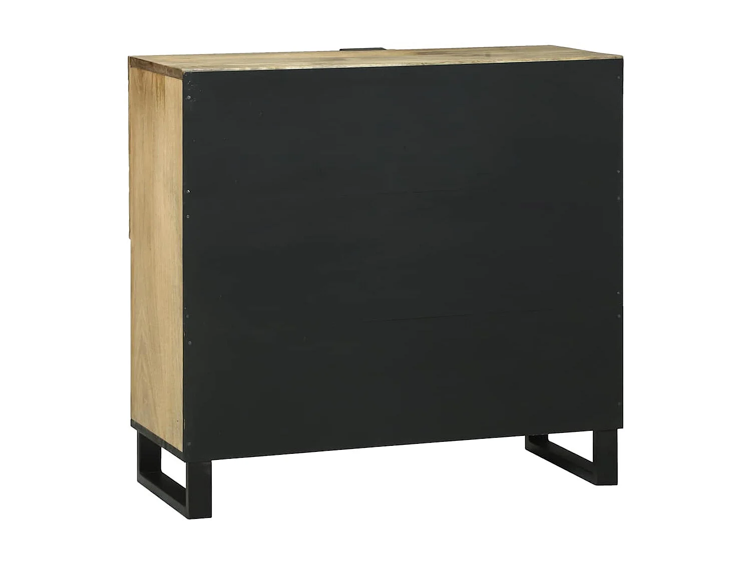 Buffet | Bahut | Meuble de rangement – 80x33,5x75 cm, fait en bois de manguier massif