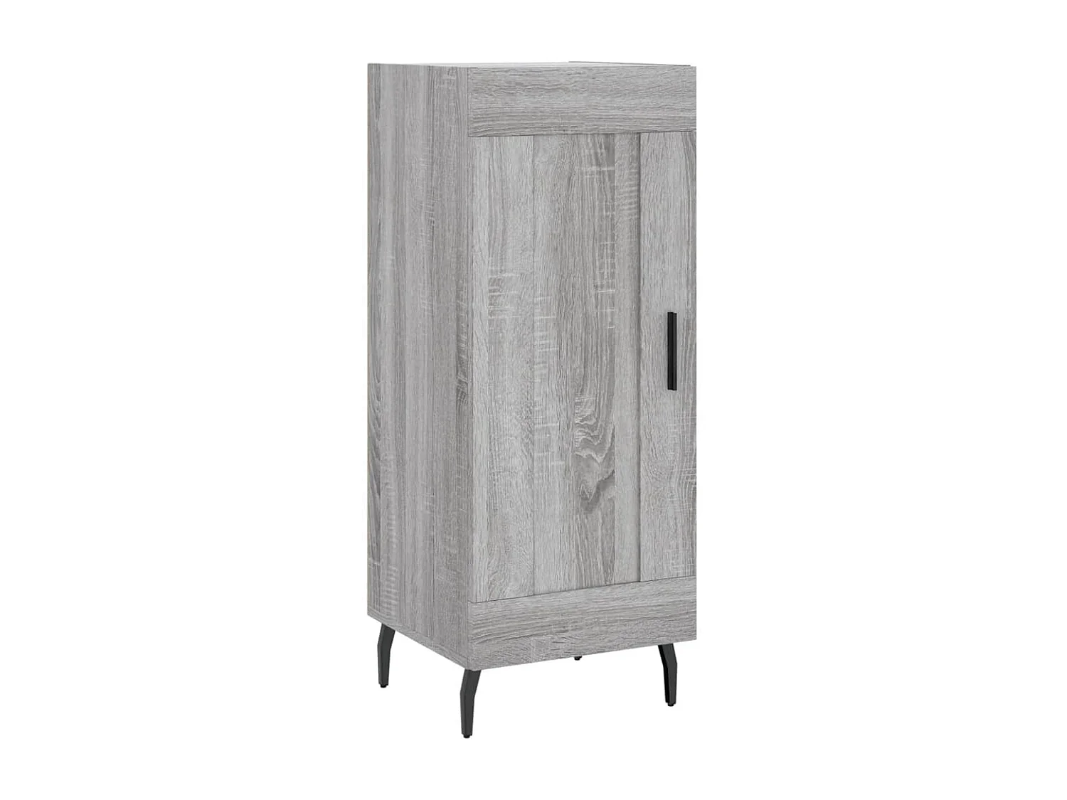 Buffet | Bahut | Meuble de rangement haut Sonoma gris 34,5x34x180 cm Bois d'ingénierie