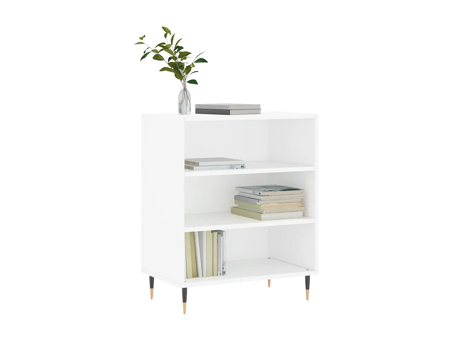 Buffet | Bahut | Meuble de rangement blanc 57x35x70 cm bois d’ingénierie