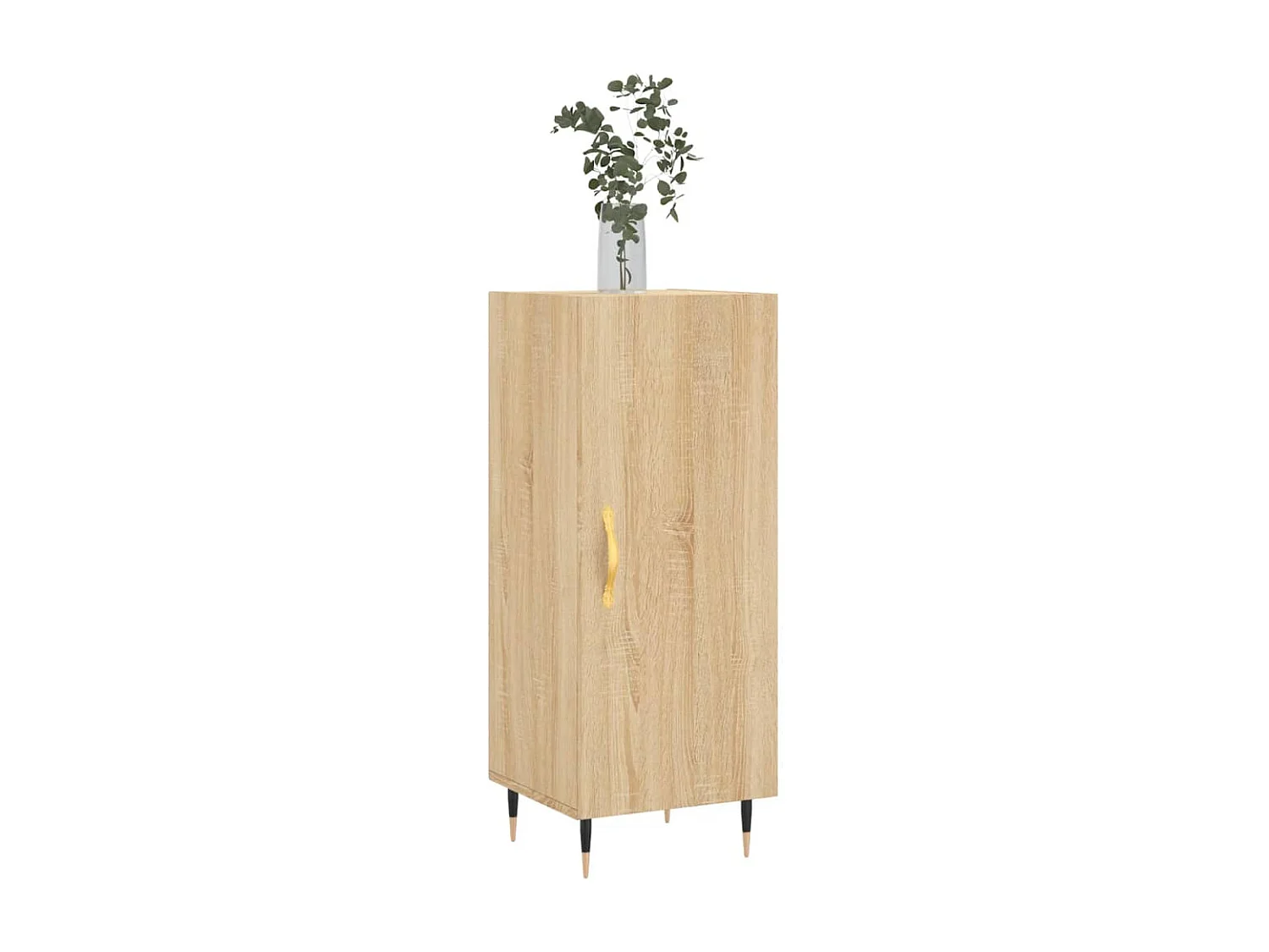 Buffet | Bahut | Meuble de rangement Chêne sonoma 34,5x34x90 cm Bois d'ingénierie