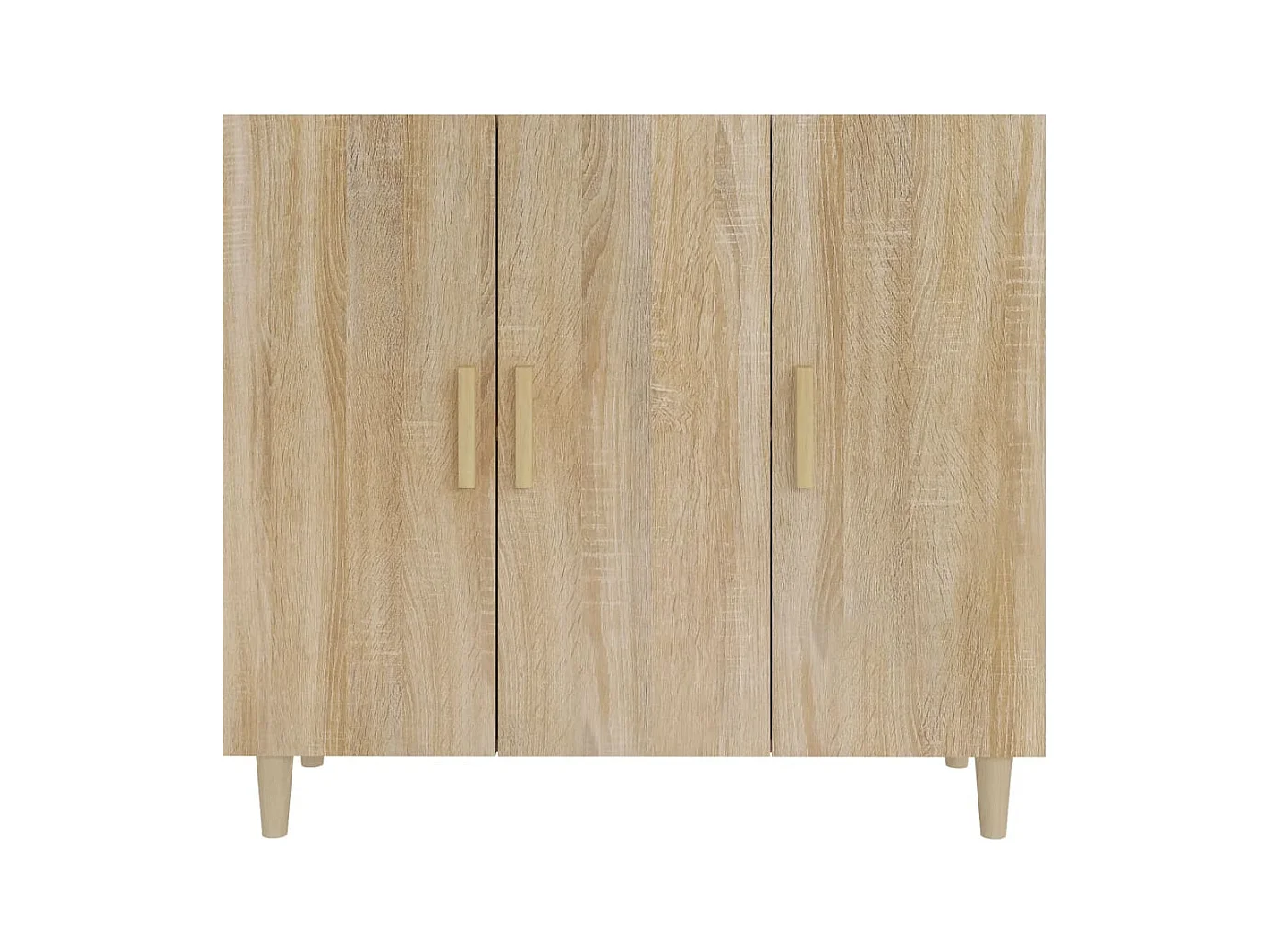 Buffet | Bahut | Meuble de rangement chêne sonoma 90x34x80 cm bois d'ingénierie