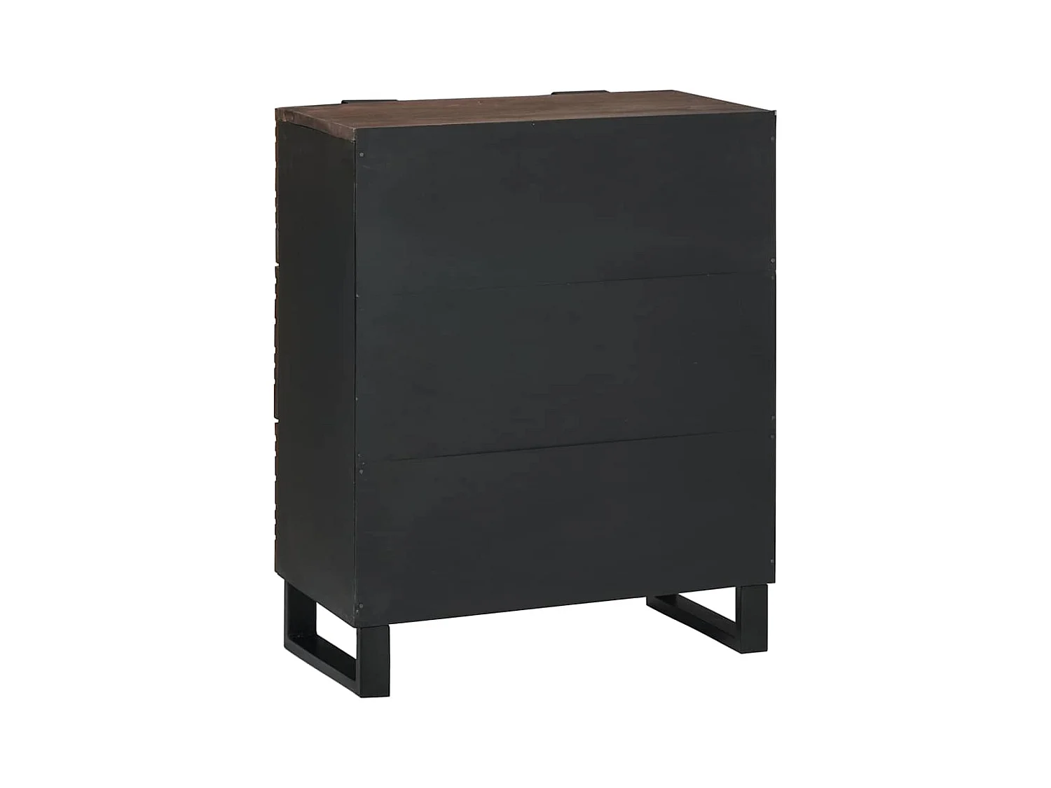 Buffet | Commode à tiroir | Meuble de rangement - 60x33.5x75 cm, en bois de mangue massif