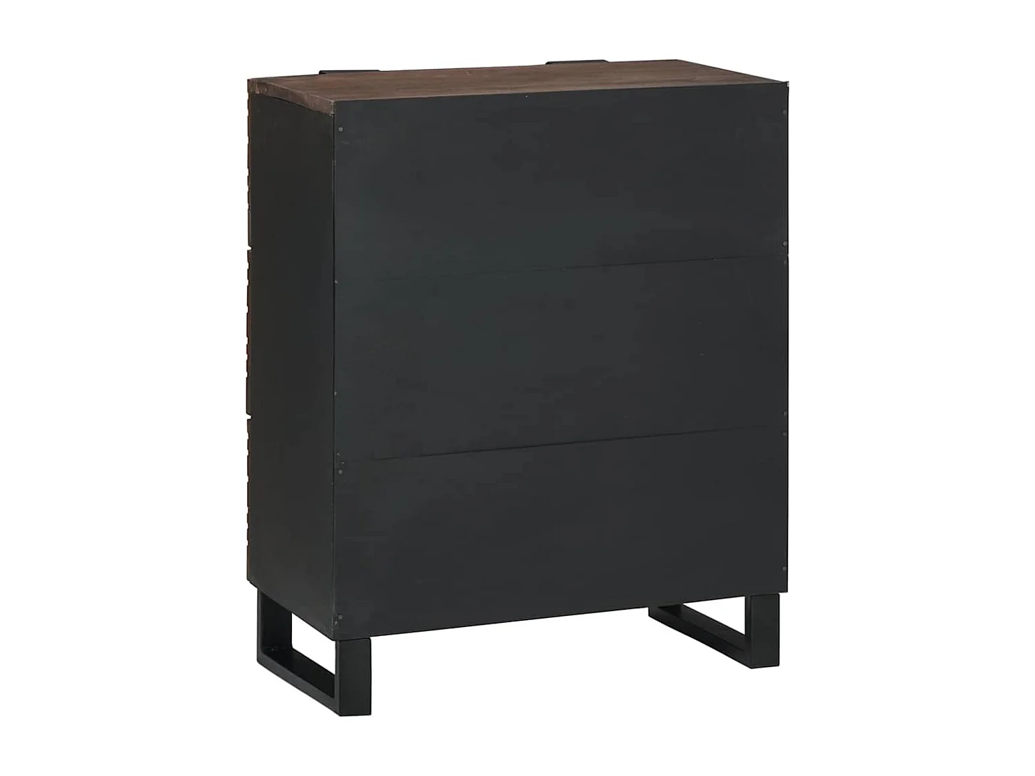 Buffet | Commode à tiroir | Meuble de rangement - 60x33.5x75 cm, en bois de mangue massif