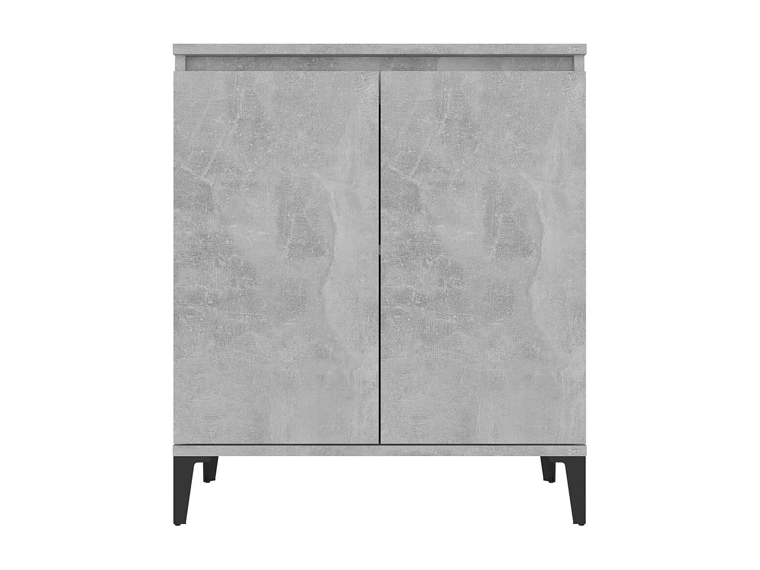 Buffet | Bahut | Meuble de rangement gris béton 60x35x70 cm bois d'ingénierie