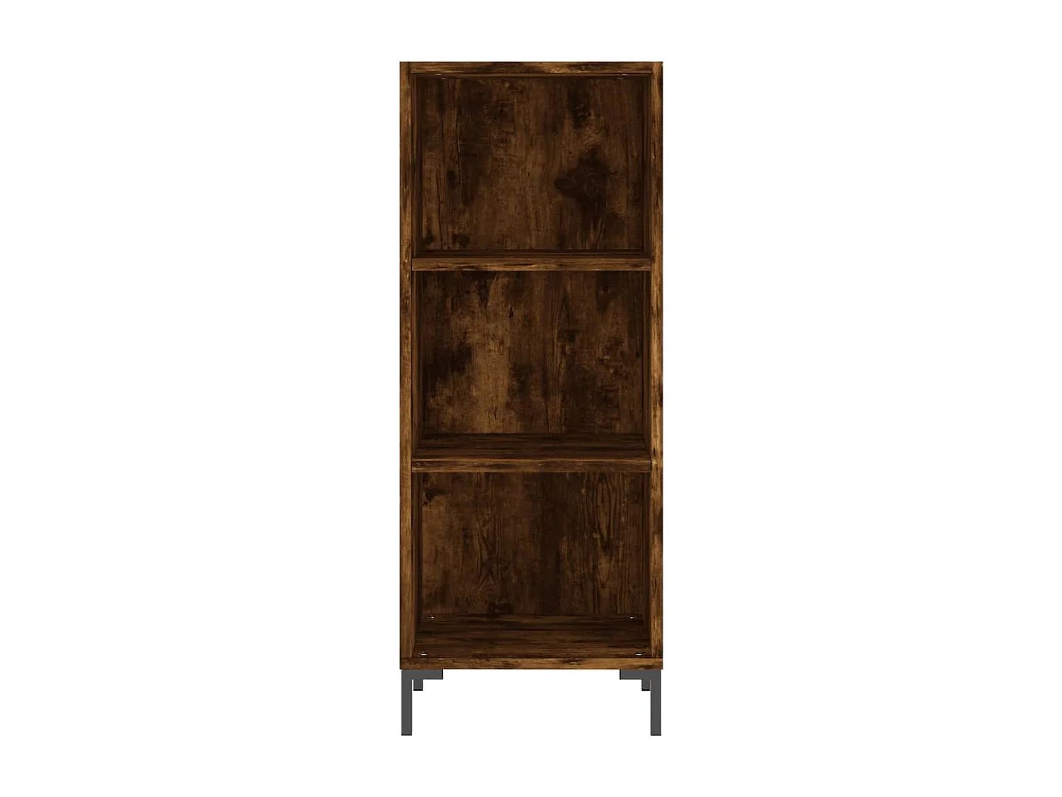 Credenza | Buffet | Armadio Rovere Fumo 34,5x32,5x90 cm in Legno Multistrato
