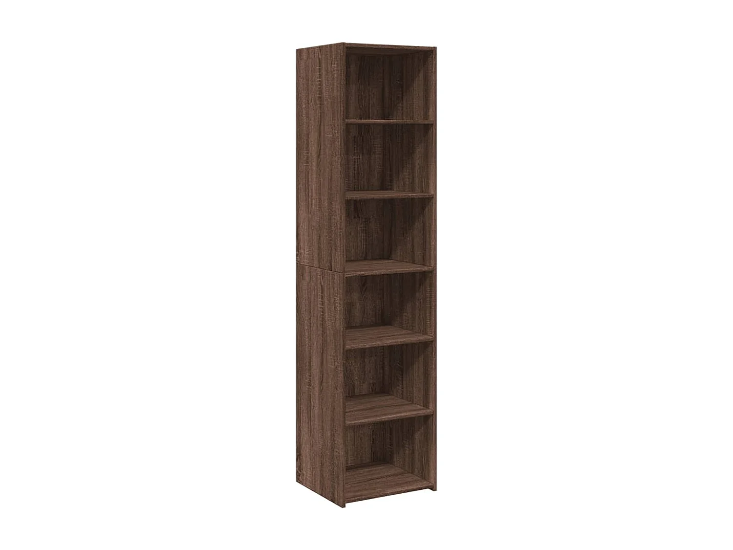 Buffet | Bahut | Meuble de rangement haut chêne marron 45x41x185 cm bois d'ingénierie