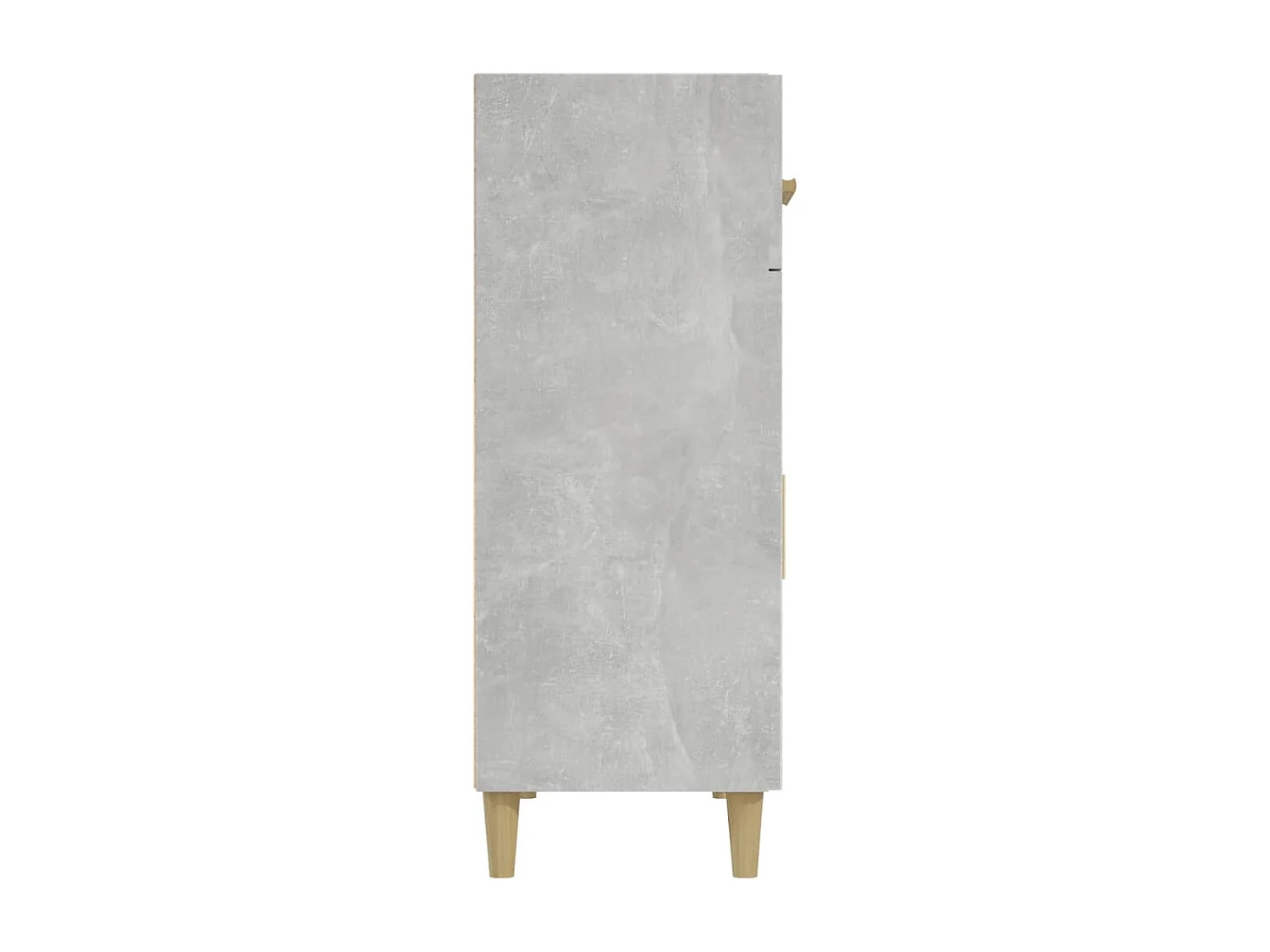 Buffet | Bahut | Meuble de rangement gris béton 69,5x34x89 cm bois d'ingénierie