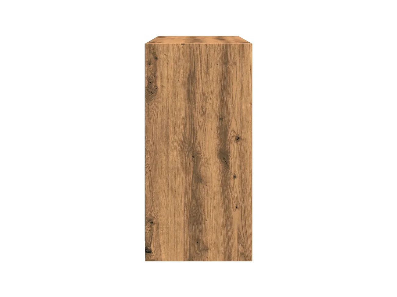 Buffet | Bahut | Meuble de rangement chêne artisanal 102x37x75,5 cm bois d'ingénierie