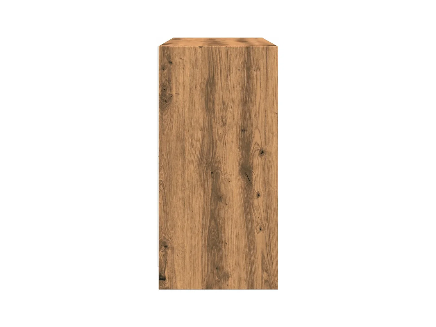 Buffet | Bahut | Meuble de rangement chêne artisanal 102x37x75,5 cm bois d'ingénierie