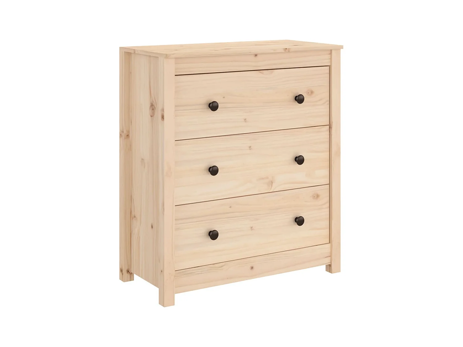 Buffet | Bahut | Meuble de rangement 70x35x80 cm bois massif de pin