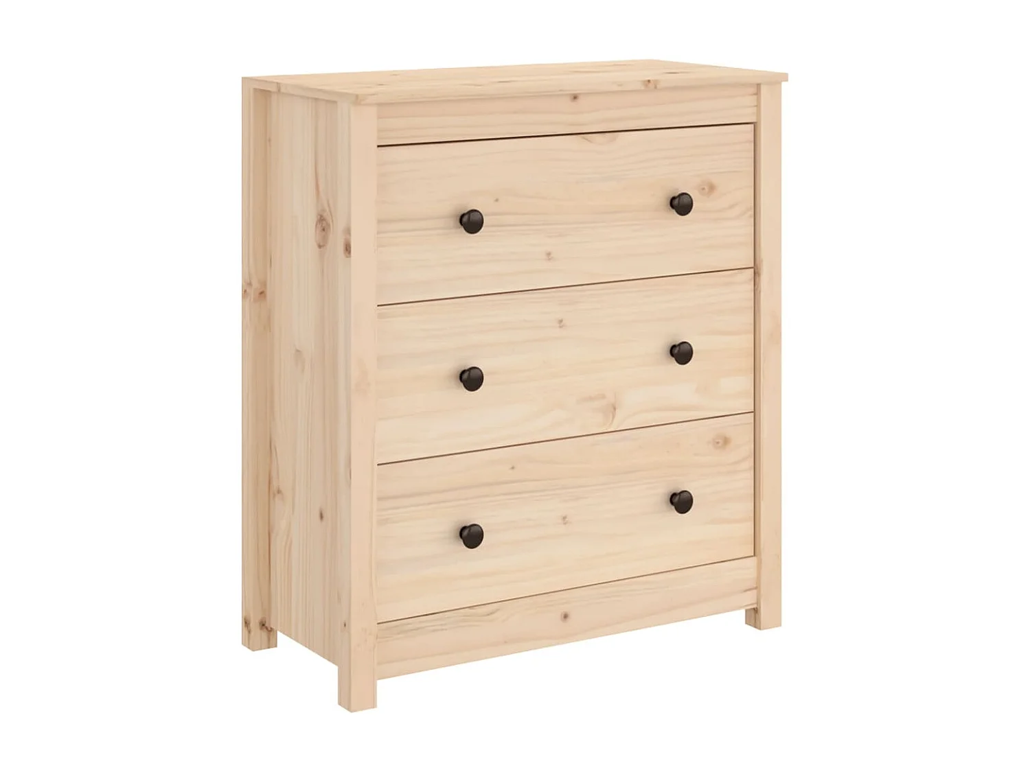 Buffet | Bahut | Meuble de rangement 70x35x80 cm bois massif de pin