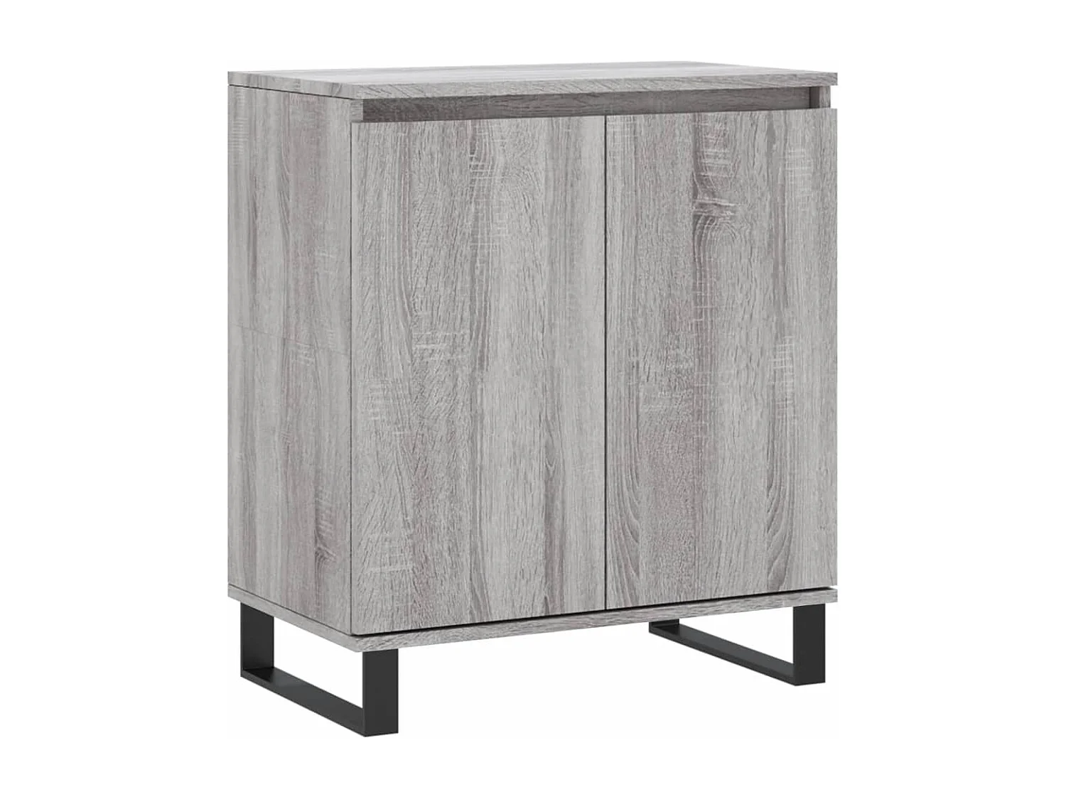 Credenza | Buffet | Armadio Grigio Sonoma 60x35x70 cm in Legno Multistrato
