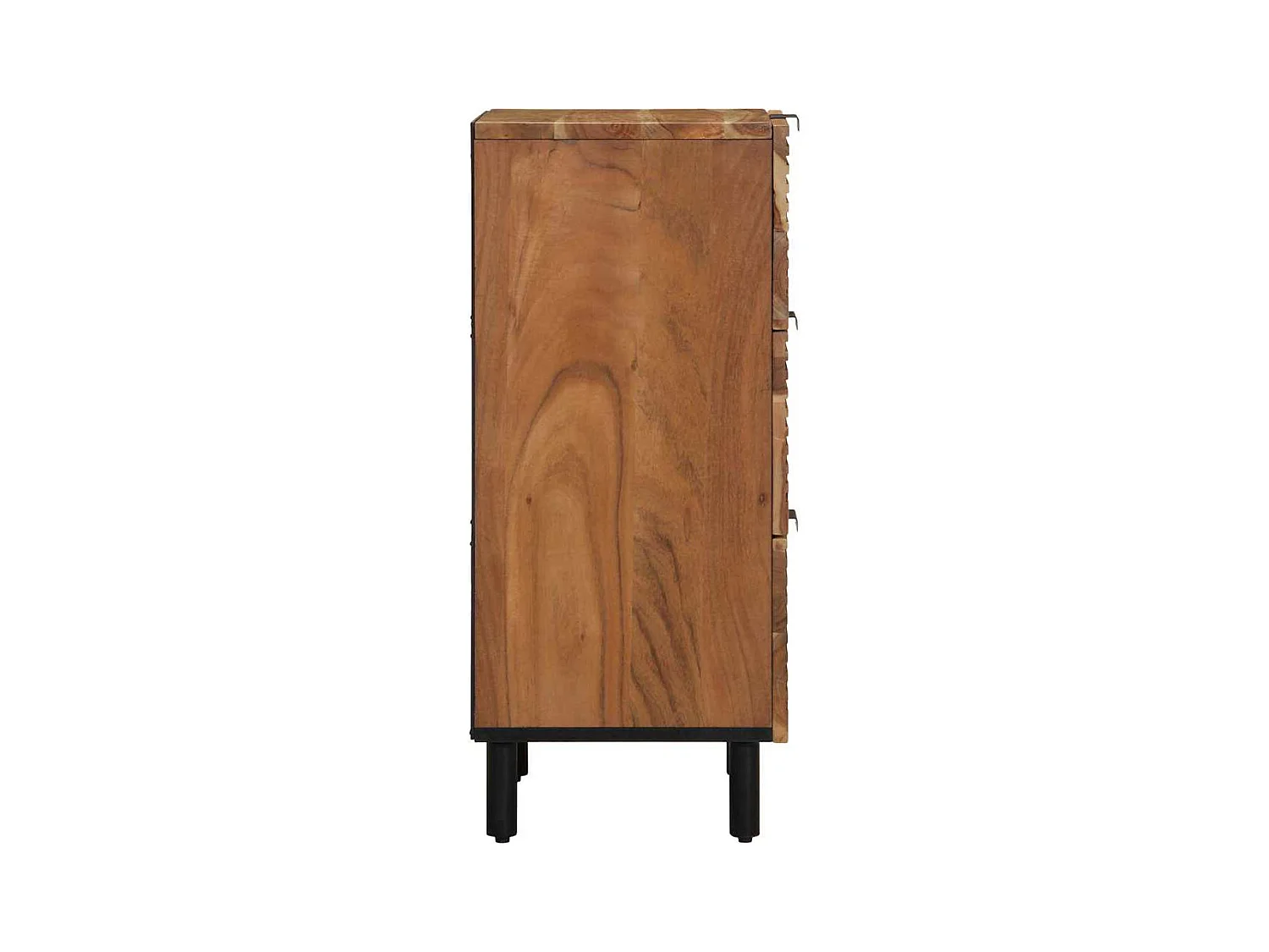 Credenza | Mobile | Armadiotto 40x33x75 cm in Legno Massello di Acacia