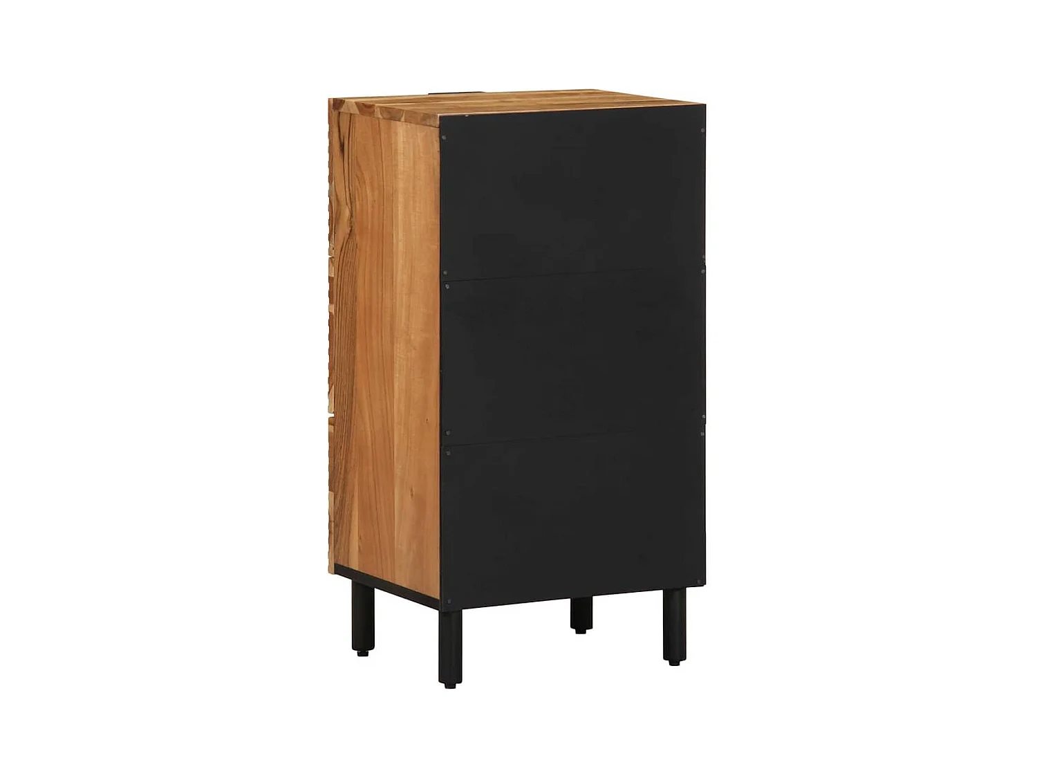 Credenza | Mobile | Armadiotto 40x33x75 cm in Legno Massello di Acacia