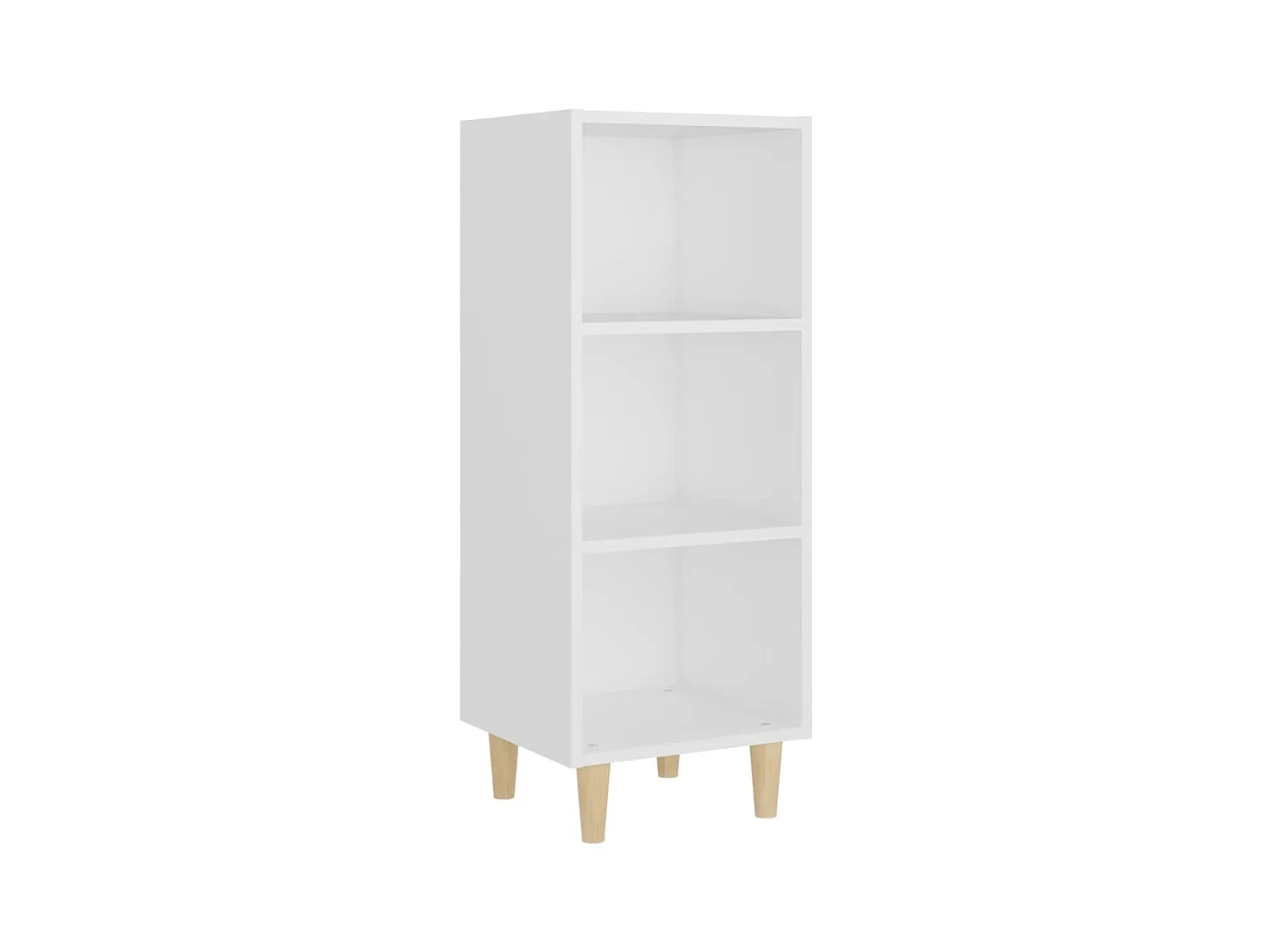Buffet | Bahut | Meuble de rangement Blanc 34,5x32,5x90 cm Bois d'ingénierie