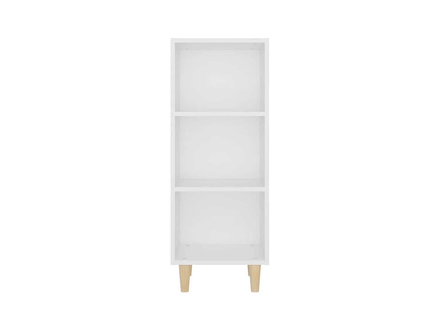Buffet | Bahut | Meuble de rangement Blanc 34,5x32,5x90 cm Bois d'ingénierie