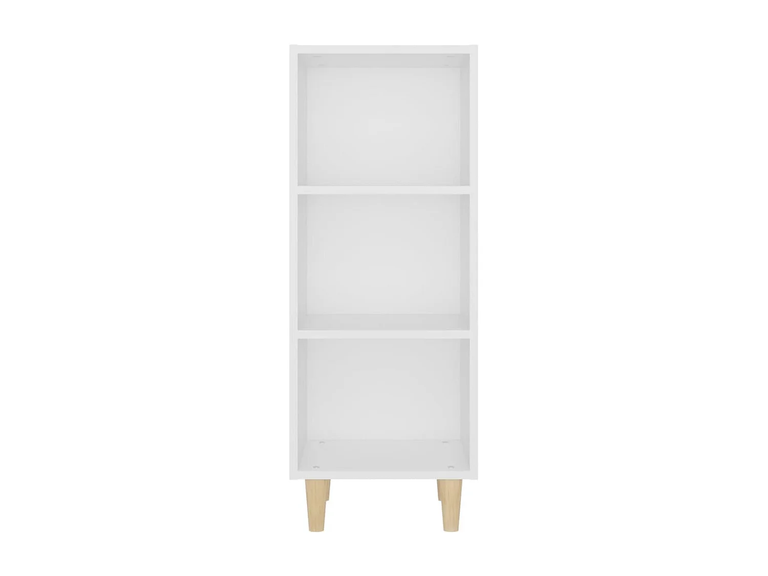 Buffet | Bahut | Meuble de rangement Blanc 34,5x32,5x90 cm Bois d'ingénierie