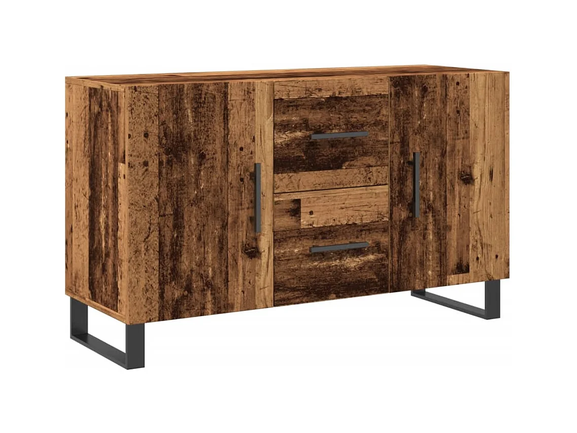 Buffet | Bahut | Meuble de rangement vieux bois 100x36x60 cm bois d'ingénierie