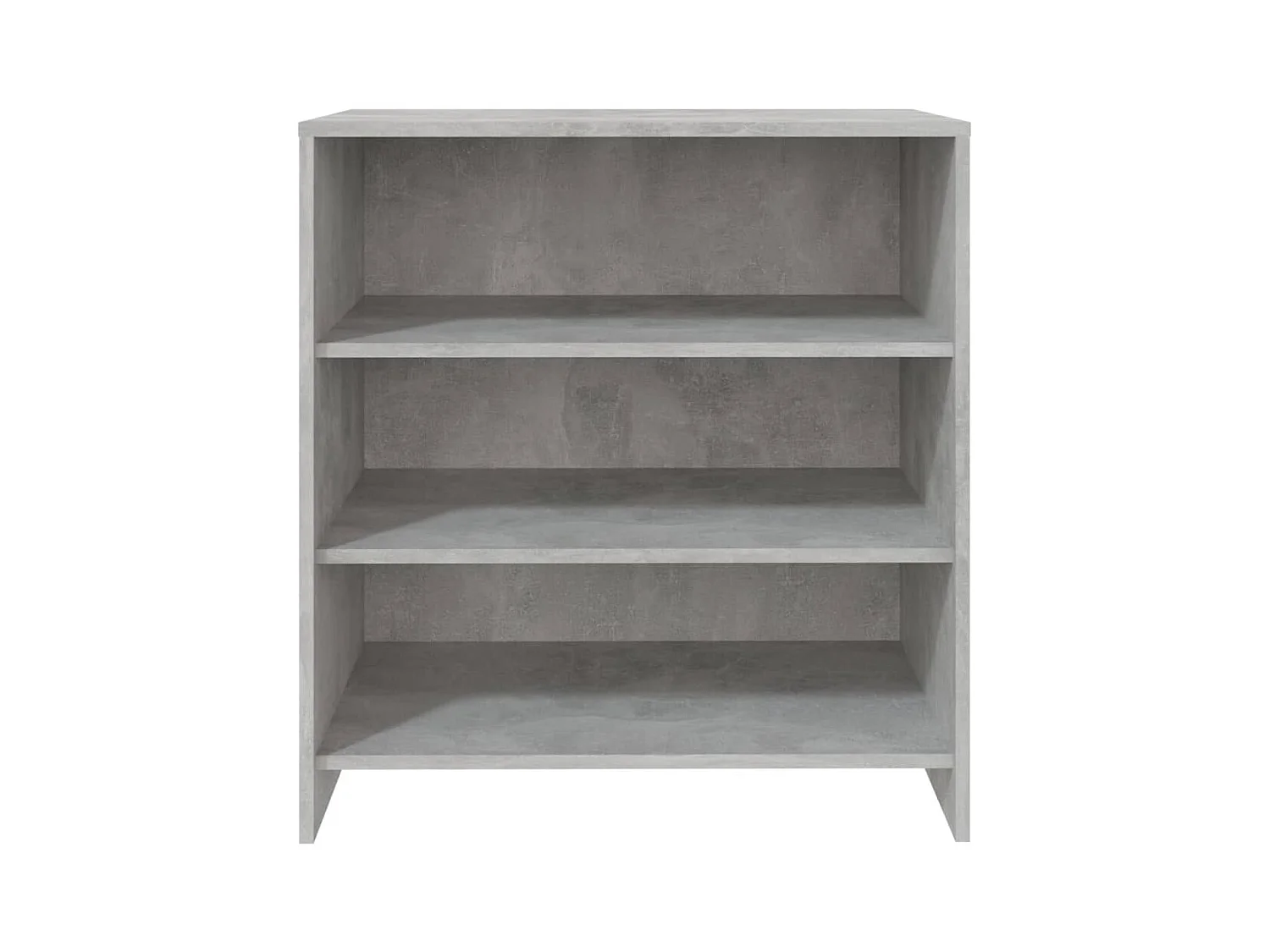 Credenza | Buffet | Armadio Grigio Cemento 70x40,5x75 cm in Truciolato