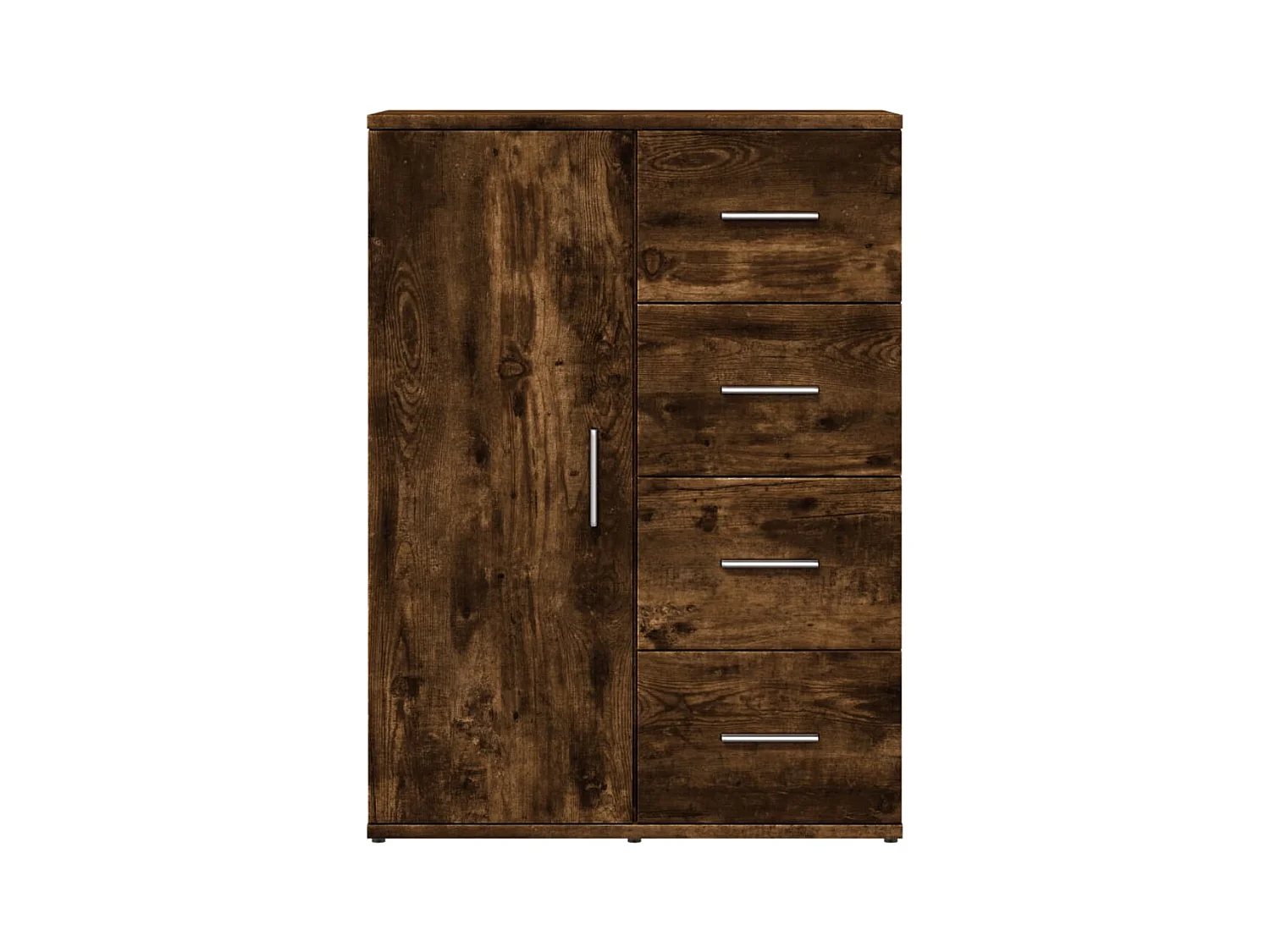 Credenza | Buffet | Armadio Rovere Fumo 59x39x80 cm in Legno Multistrato