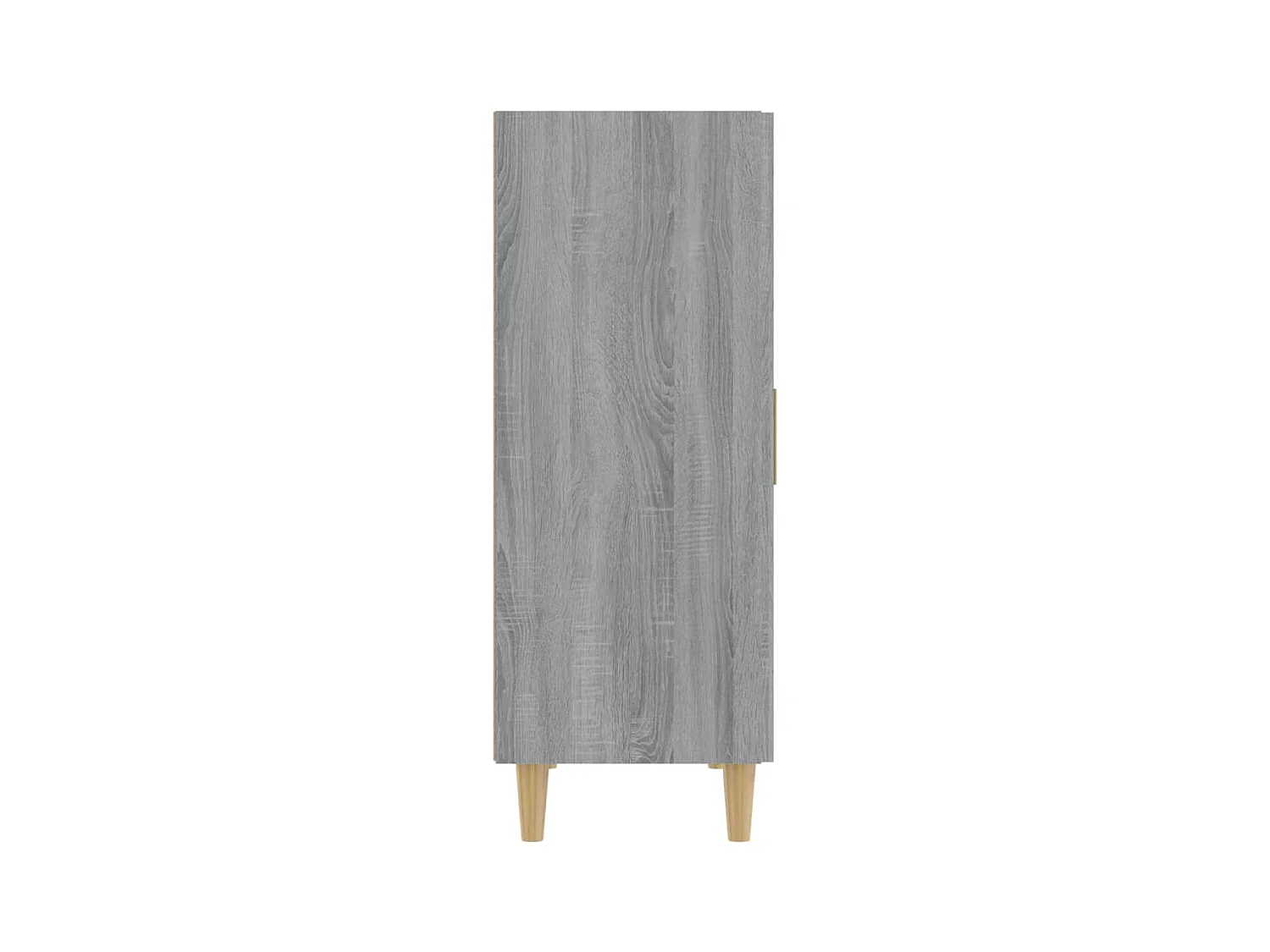 Credenza | Buffet | Armadio Grigio Sonoma 70x34x90 cm in Legno Multistrato