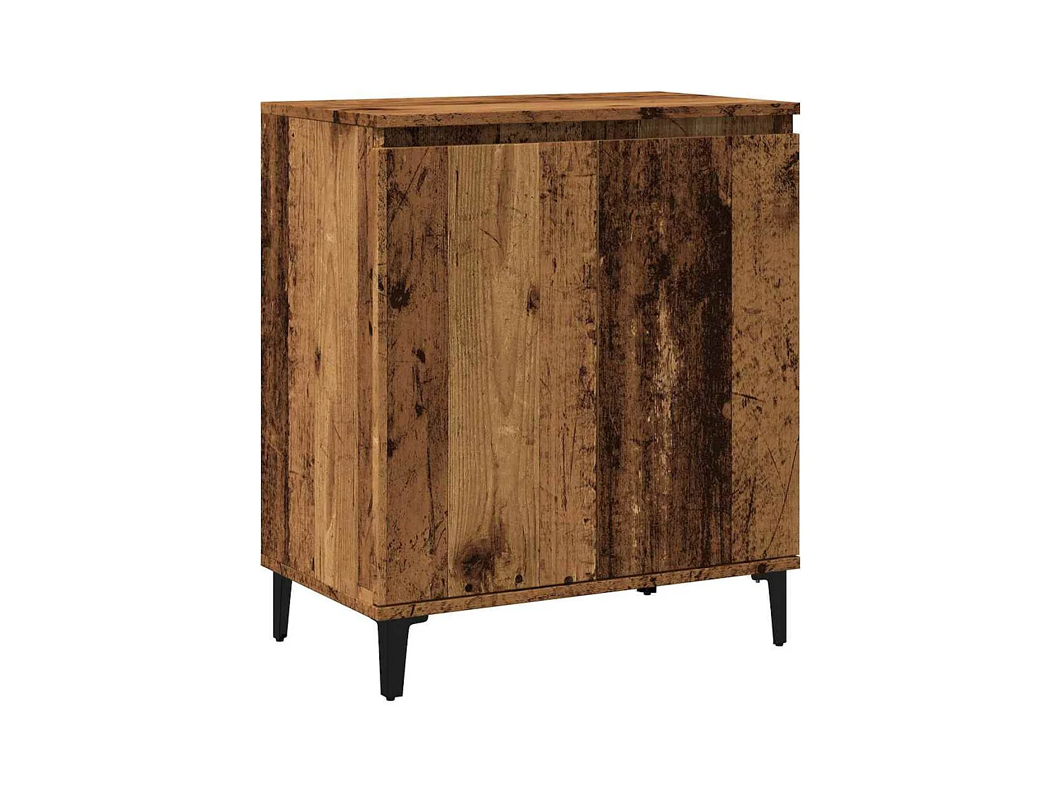 Buffet | Bahut | Meuble de rangement vieux bois 60x35x70 cm bois d'ingénierie