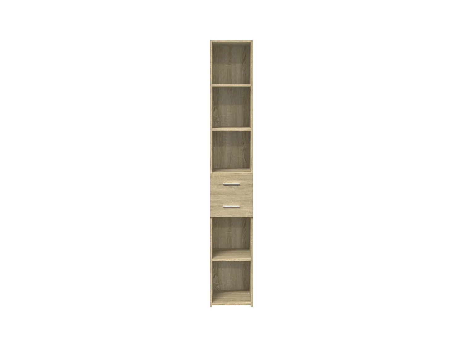 Buffet | Bahut | Meuble de rangement haut chêne sonoma 30x42,5x185 cm bois d'ingénierie