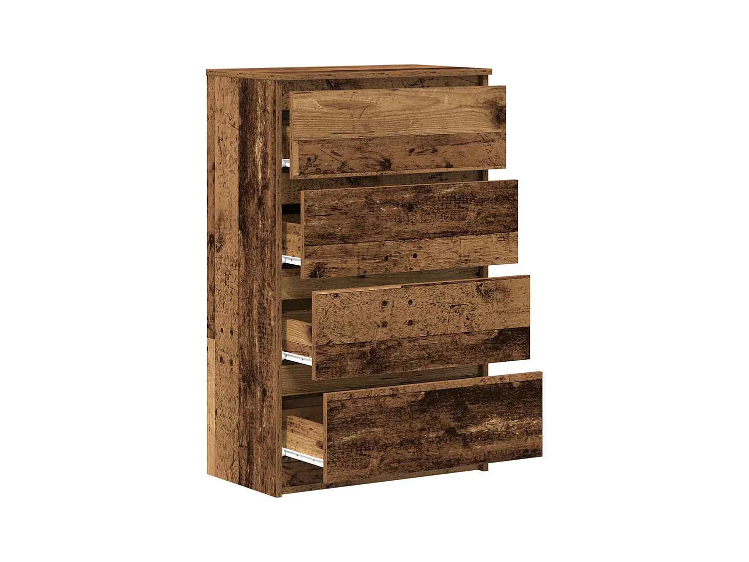 Credenza | Buffet | Armadio Legno Antico 60x35x98,5 cm in Legno Multistrato