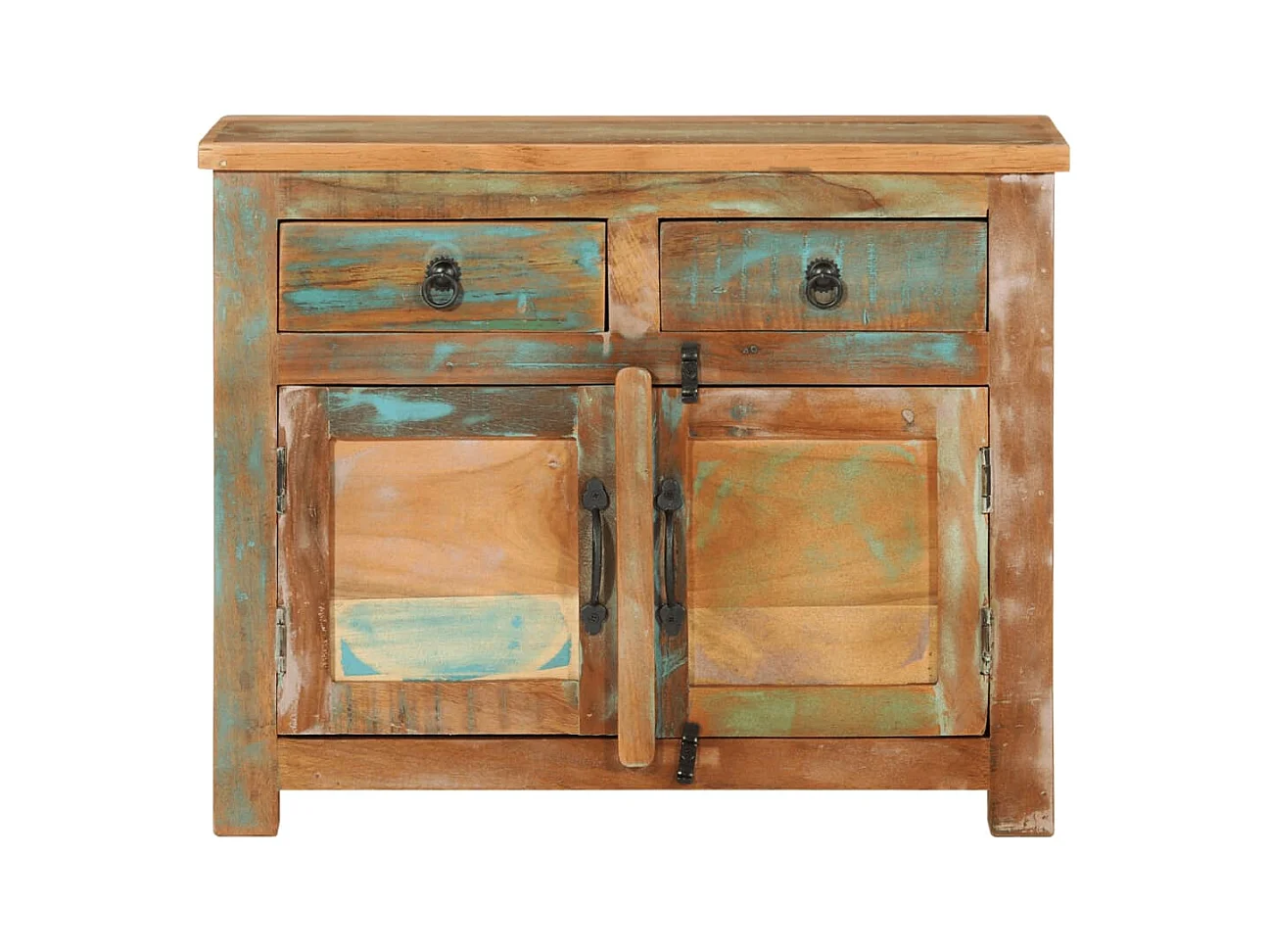 Buffet | Bahut | Meuble de rangement 68x35x55 cm bois massif de récupération