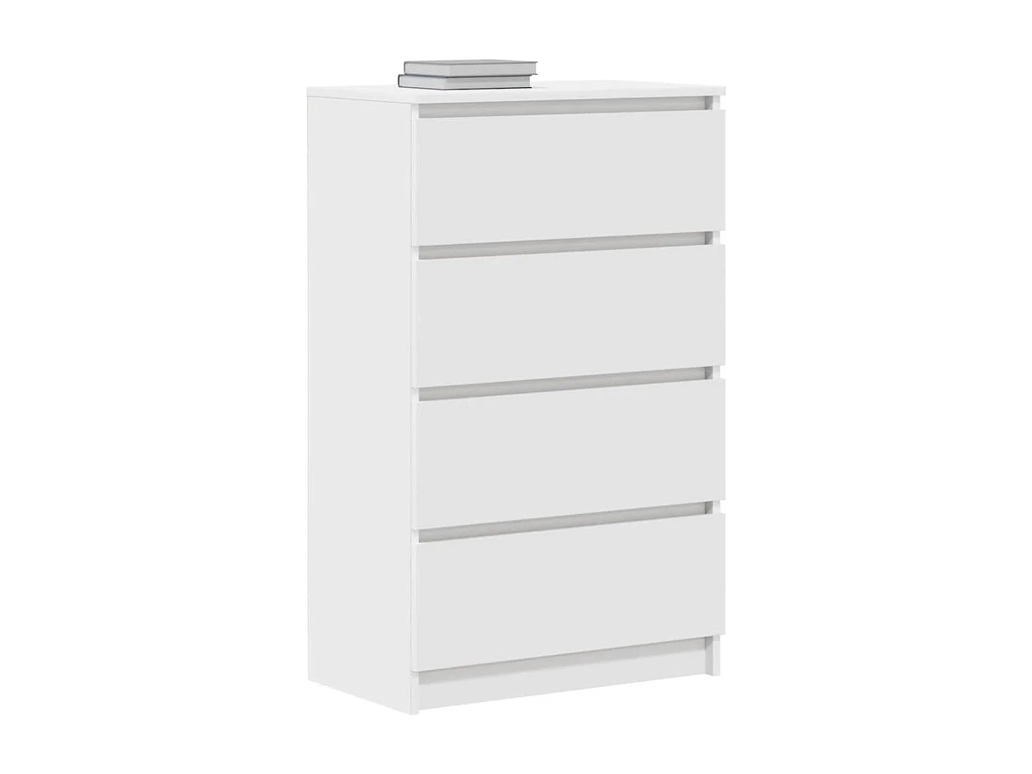 Buffet | Commode à tiroir | Meuble de rangement Blanc 60x35x98,5 cm Bois d'ingénierie