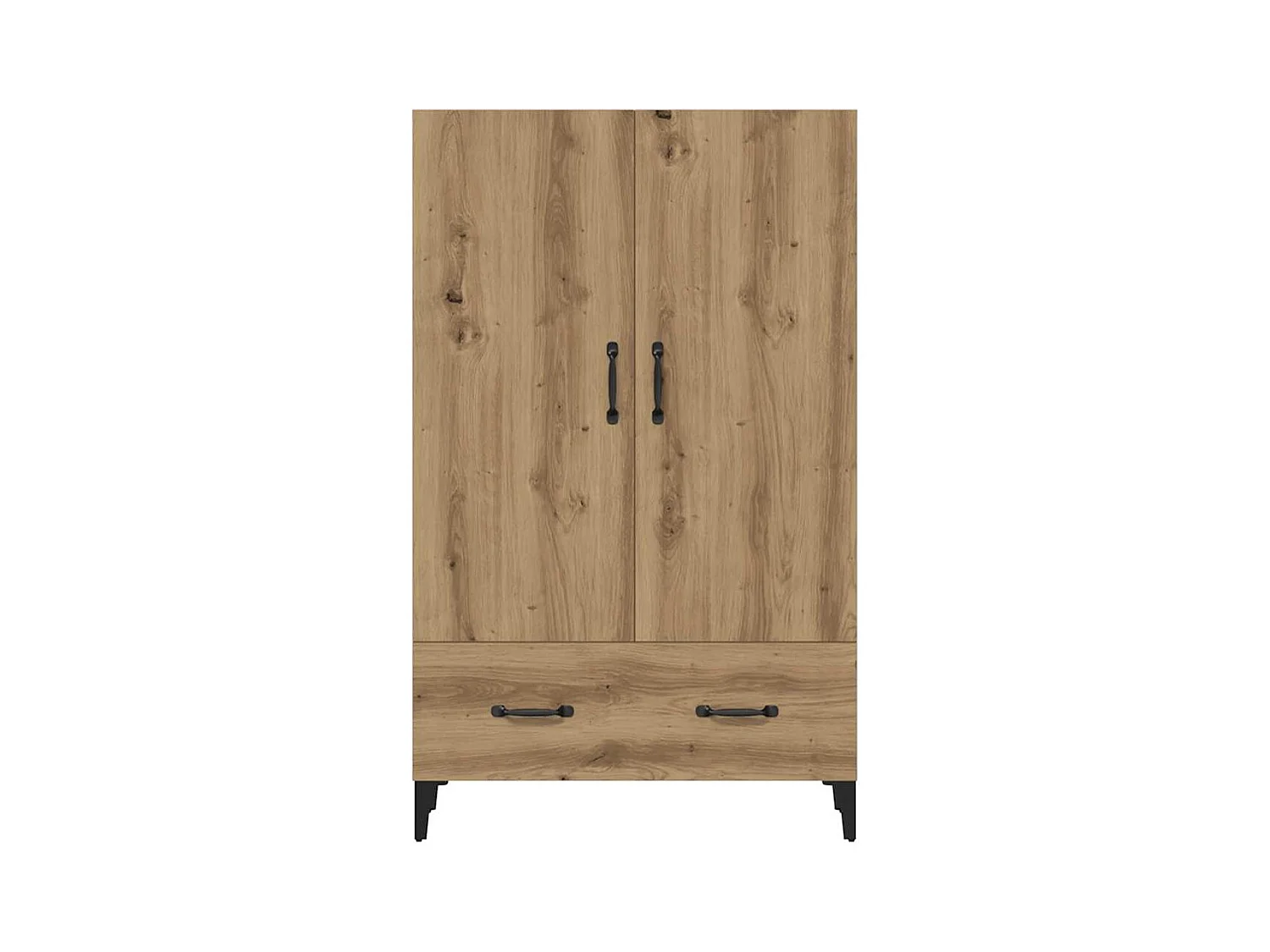 Credenza | Buffet | Armadio Rovere Artigianale 70x31x115 cm in Legno Multistrato