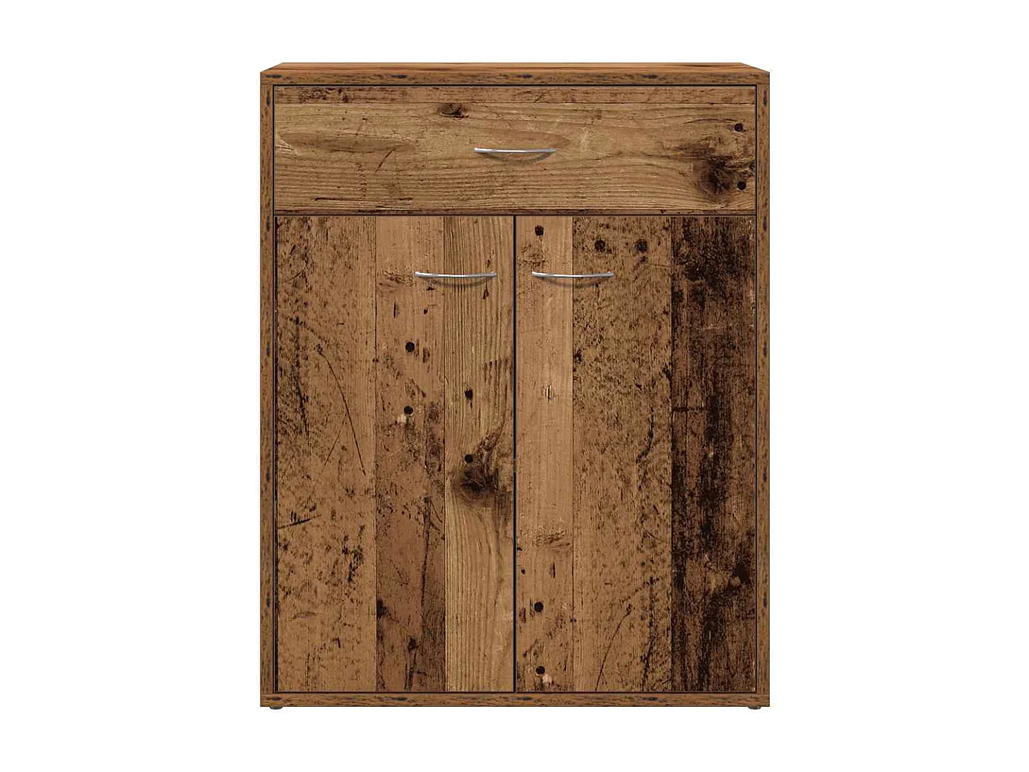 Buffet | Commode à tiroir | Meuble de rangement vieux bois 60x30x75 cm bois d'ingénierie