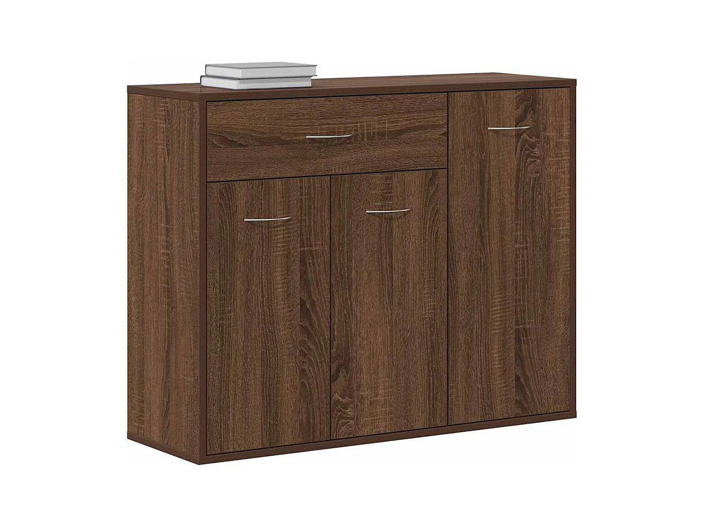 Buffet | Commode à tiroir | Meuble de rangement Chêne marron 88x30x70 cm Bois d'ingénierie