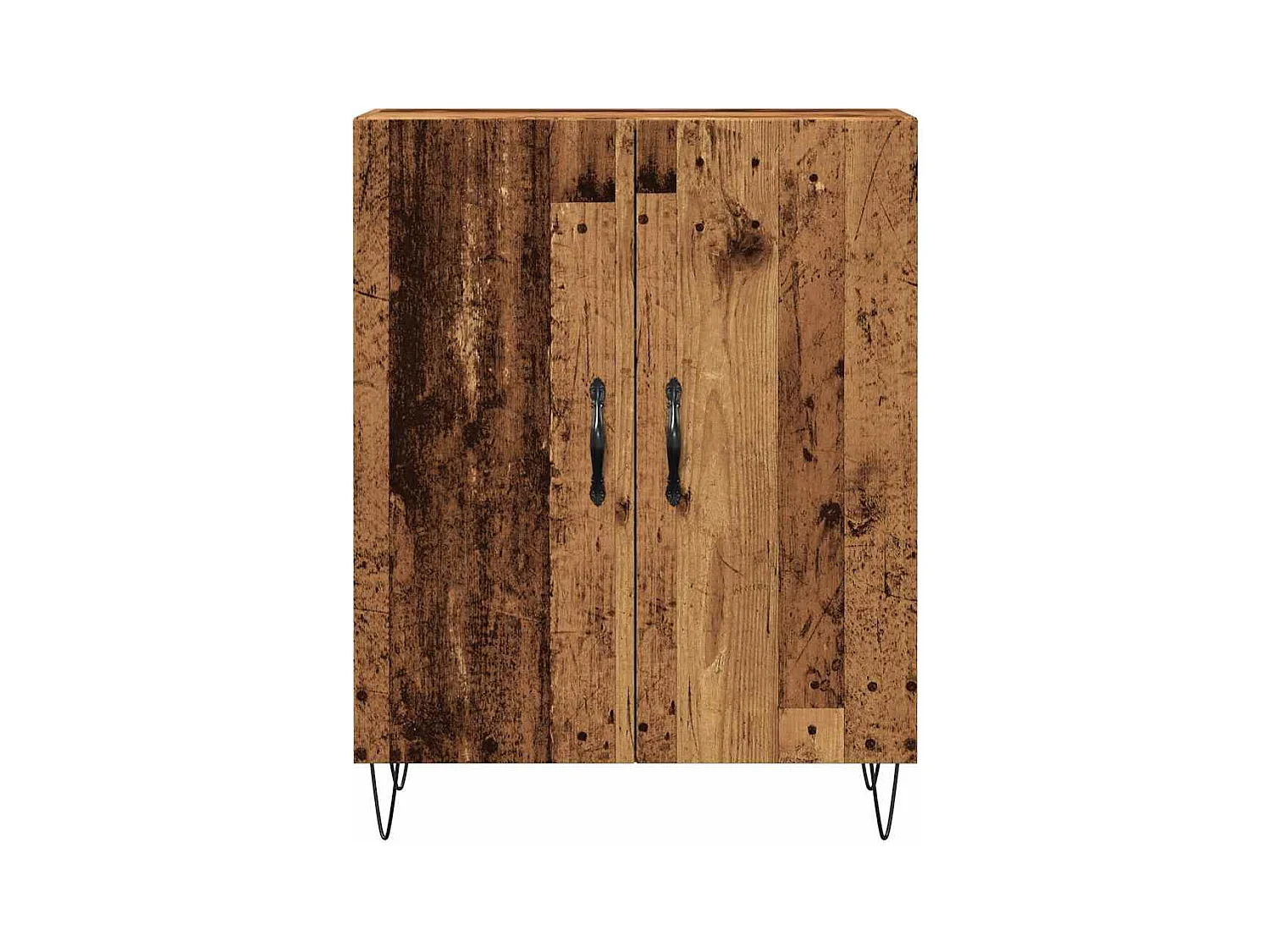 Buffet | Bahut | Meuble de rangement vieux bois 69,5x34x90 cm bois d'ingénierie