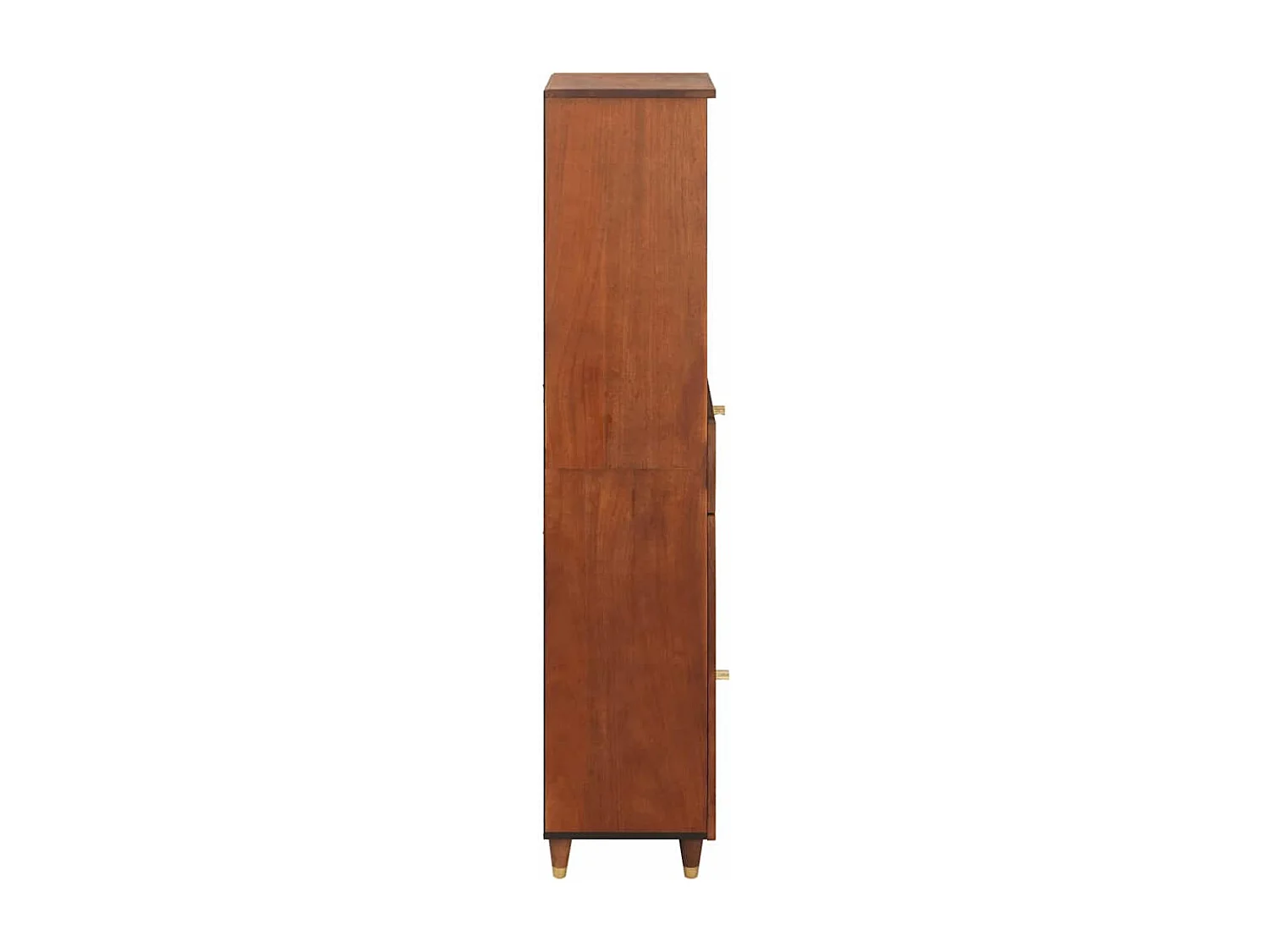 Buffet | Bahut | Meuble de rangement avec tiroir avec étagère avec stockage avec porte Marron 38 x 33.5 x 160 cm